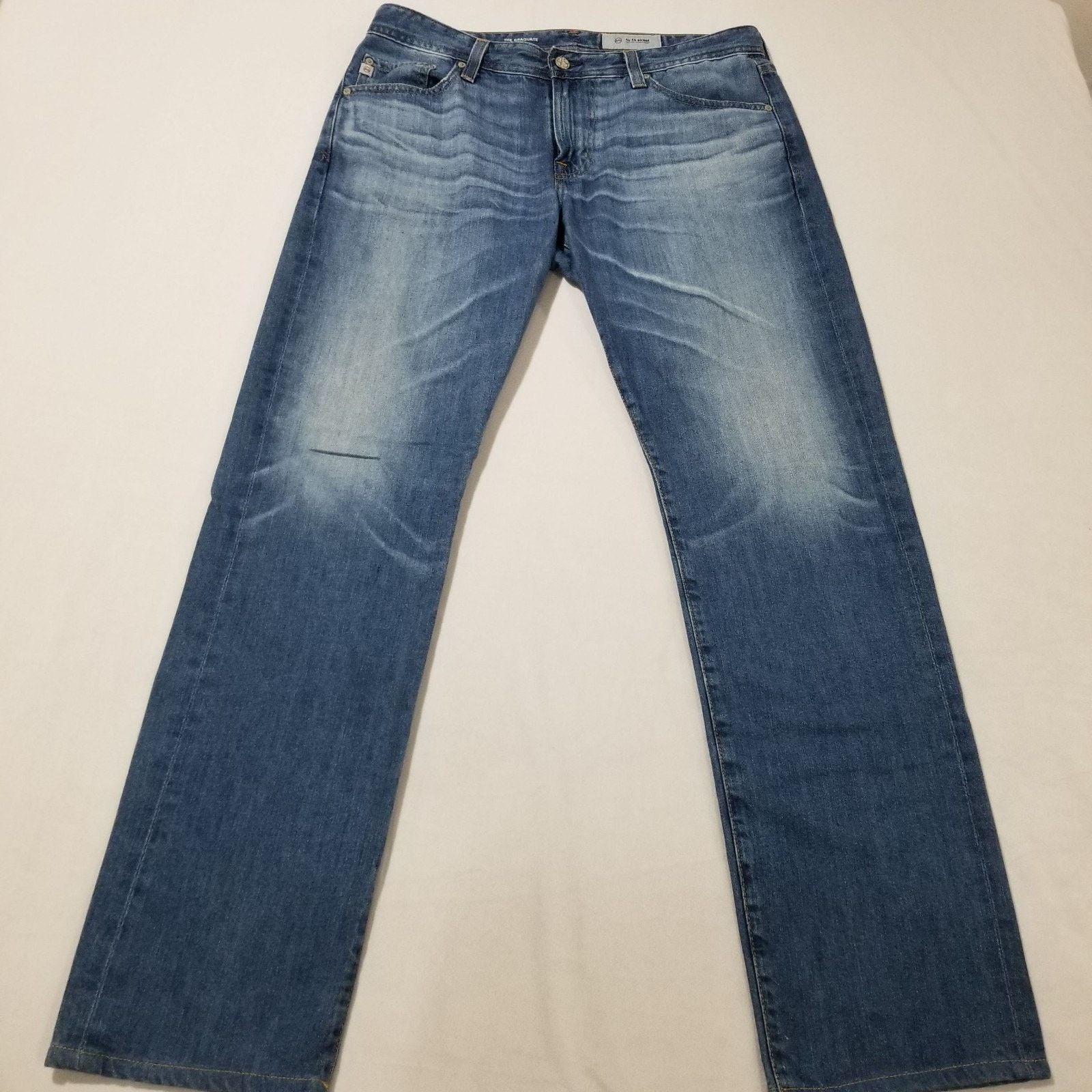 AG Adriano Goldschmied AG Adriano Goldschmied Jeans 32X31 The Graduate Tailored Size US 32 / EU 48 - 1 Thumbnail
