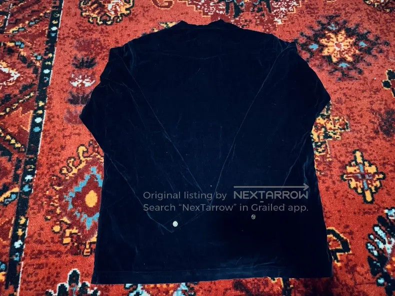 Needles Needles Velvet collarless shirt Size US S / EU 44-46 / 1 - 2 Thumbnail