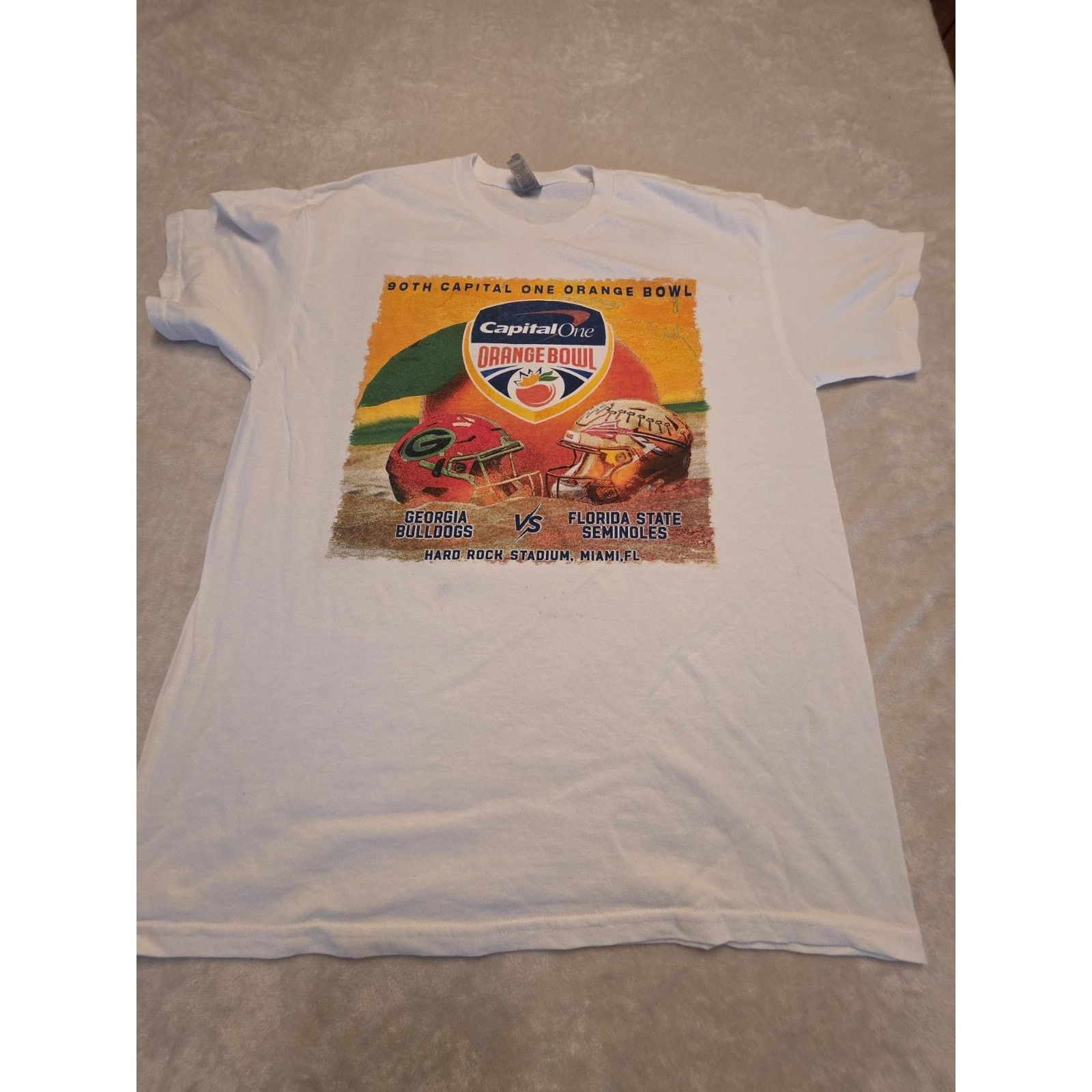 The Game 90th Capital One Orange Bowl game between the Georgia Size 36 - 1 Thumbnail