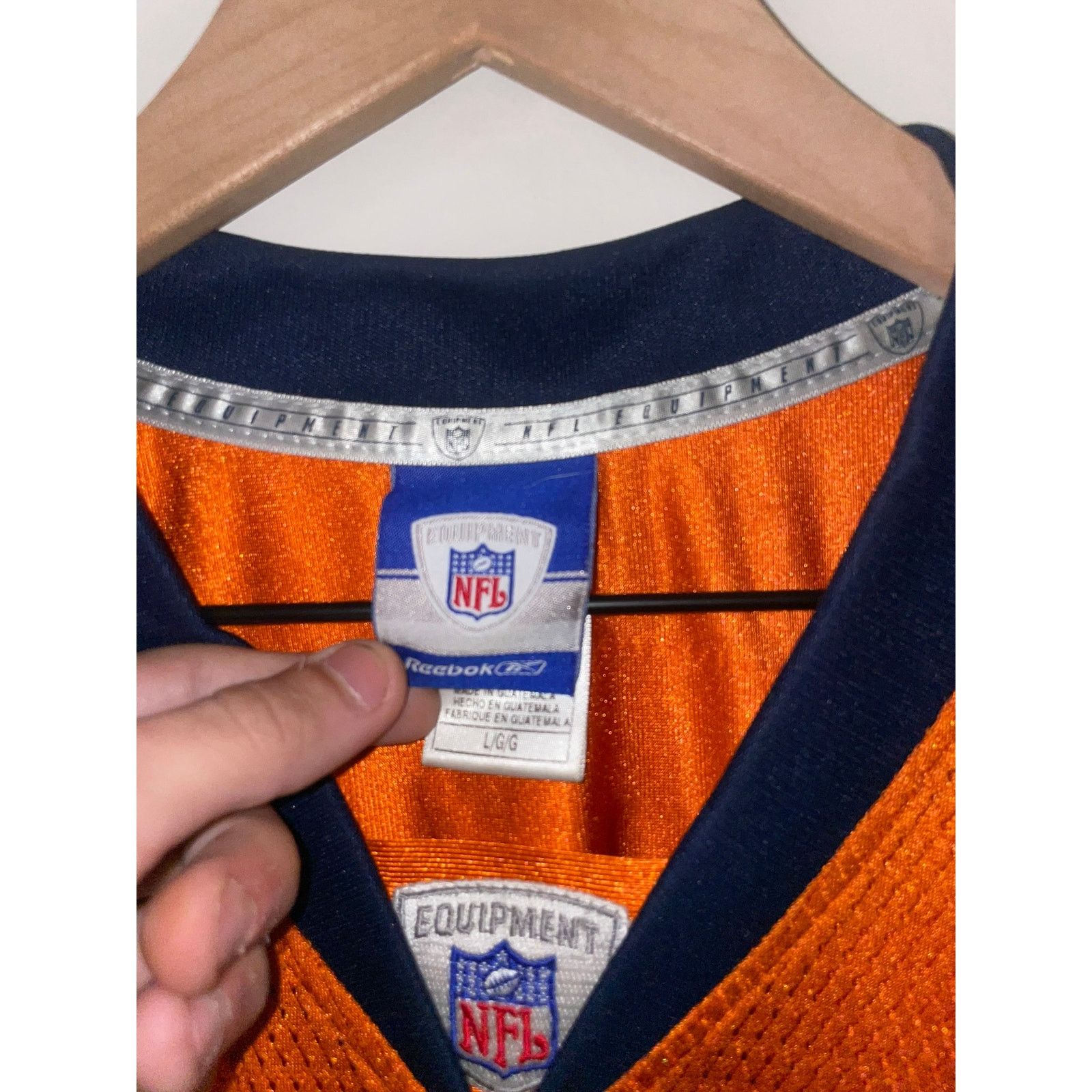 Reebok Y2K Denver Broncos NFL Eddie Royal #19 Football Jersey 2000s Size US L / EU 52-54 / 3 - 5 Thumbnail