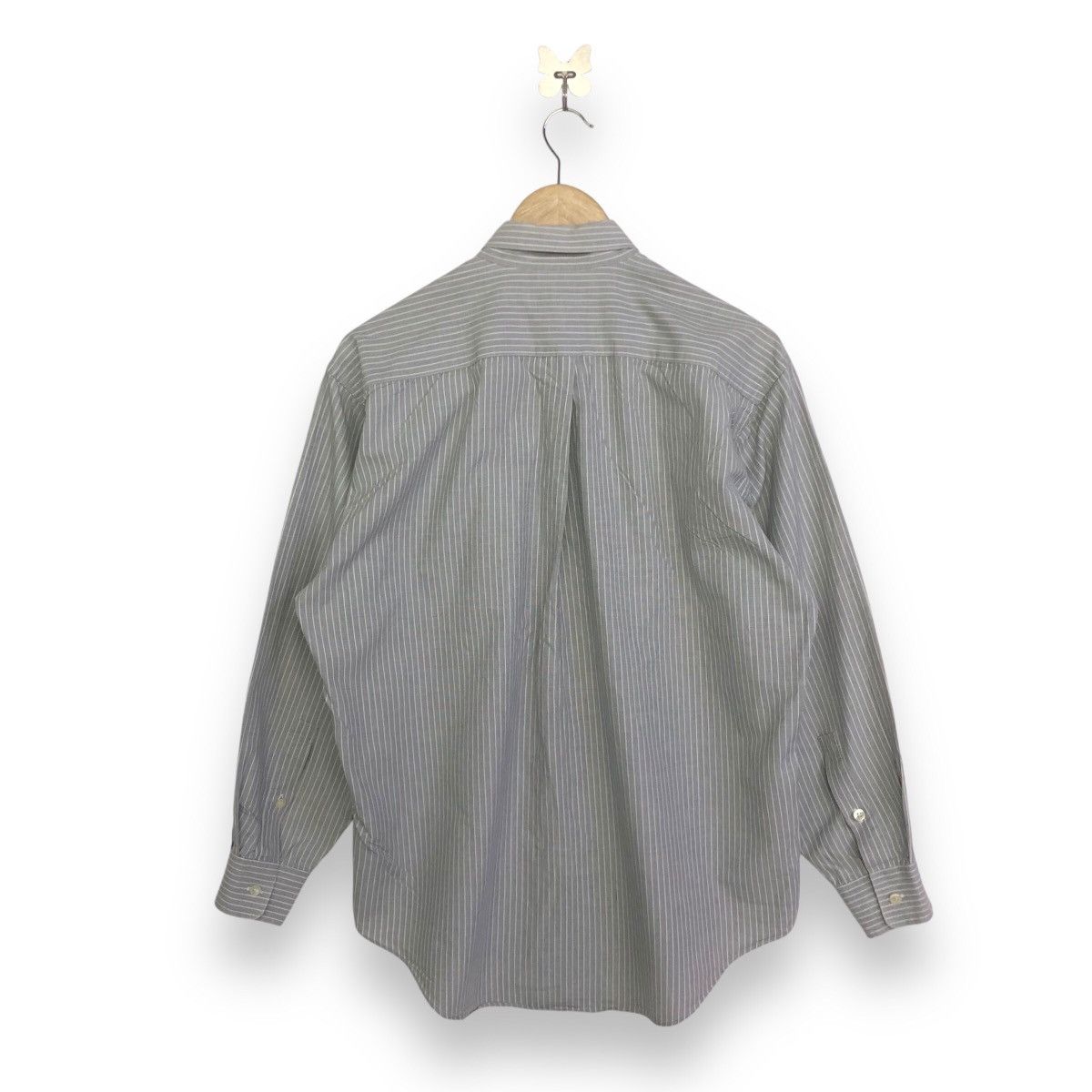 Issey Miyake × Japanese Brand × Vintage Vintage Issey Miyake IM product Stripe Button Shirt Size US M / EU 48-50 / 2 - 2 Thumbnail