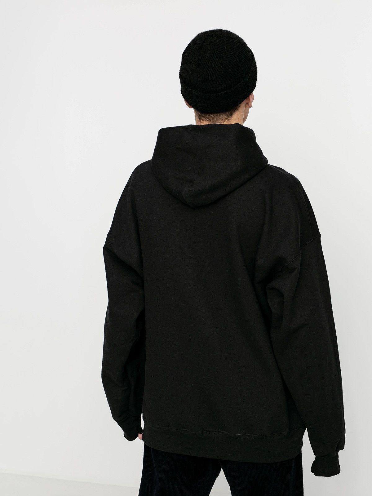 Thrasher Thrasher Magazine Mens Black Flame Logo Graphic Print Hoodie Size US S / EU 44-46 / 1 - 5 Thumbnail