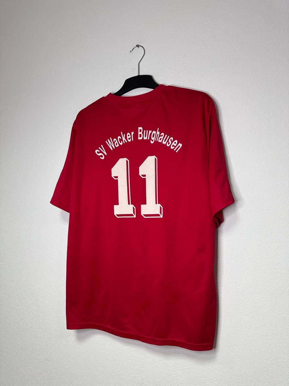 Adidas Adidas SV Wacker Burghausen Football Soccer Jersey Red #11 Size US XL / EU 56 / 4 - 9 Thumbnail