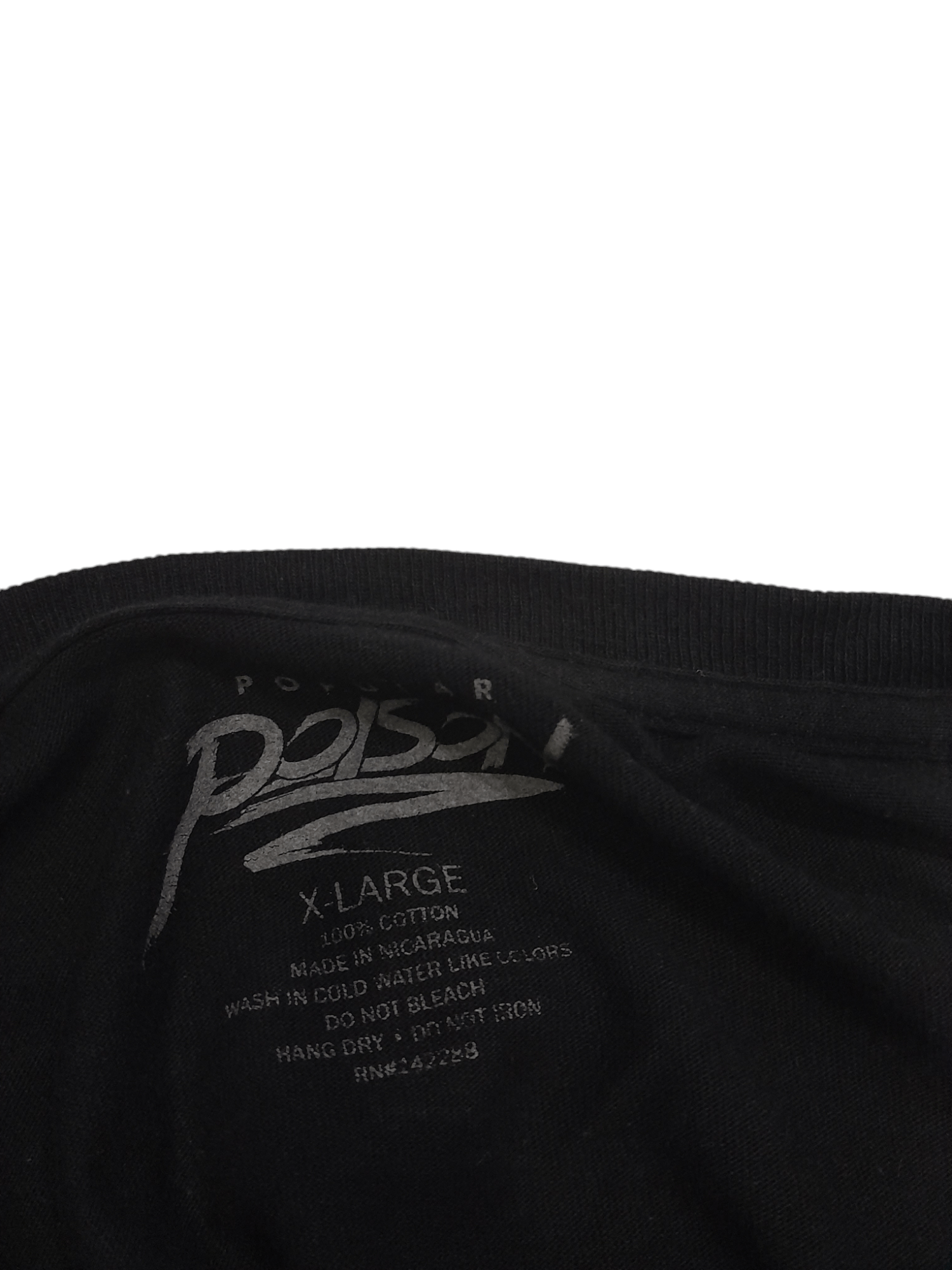 Other POISON Shirt Skull (F582) Size US XL / EU 56 / 4 - 5 Thumbnail
