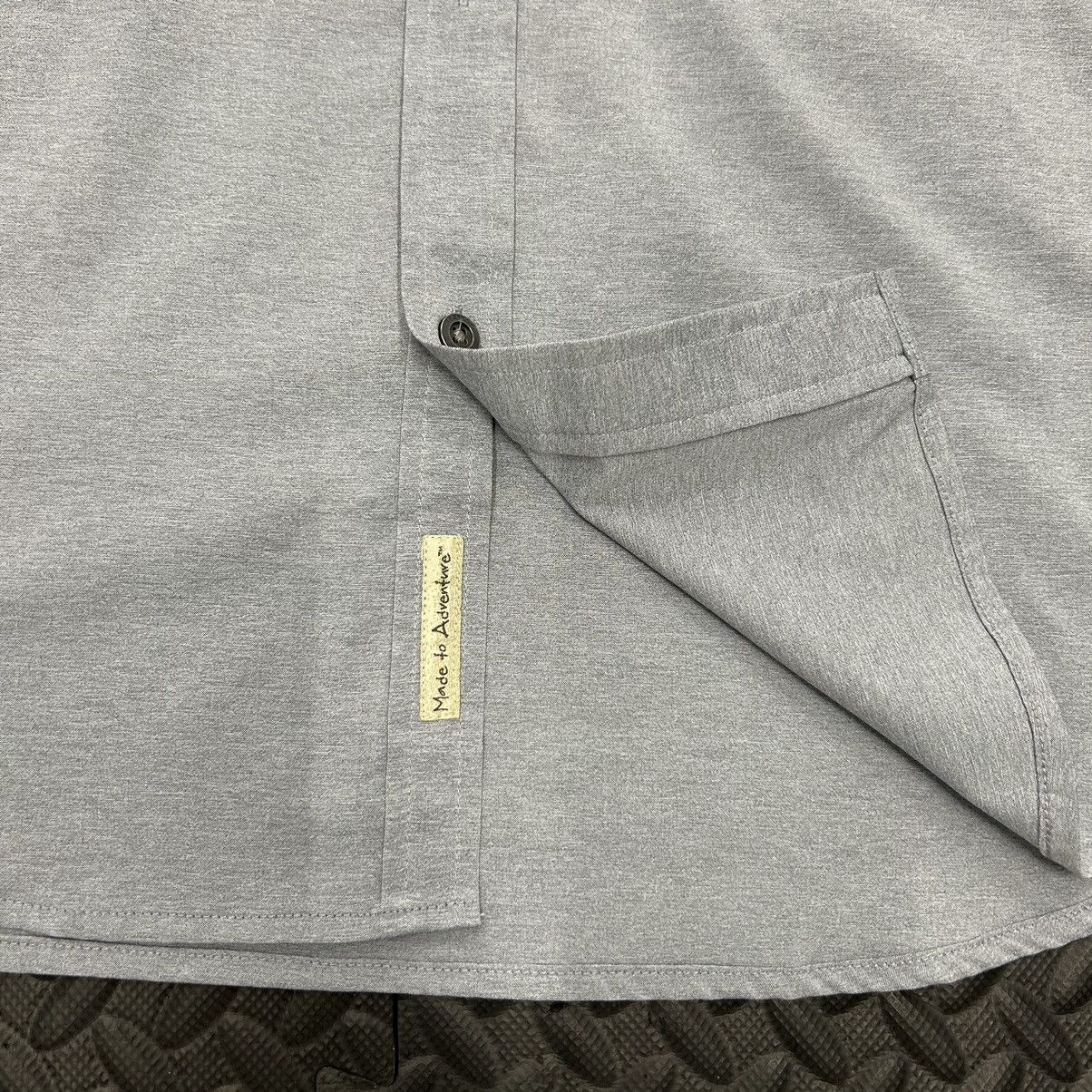 ExOfficio Exofficio Shirt Mens 2XL XXL Gray Button Up Outdoor Hiking Size US XXL / EU 58 / 5 - 10 Thumbnail