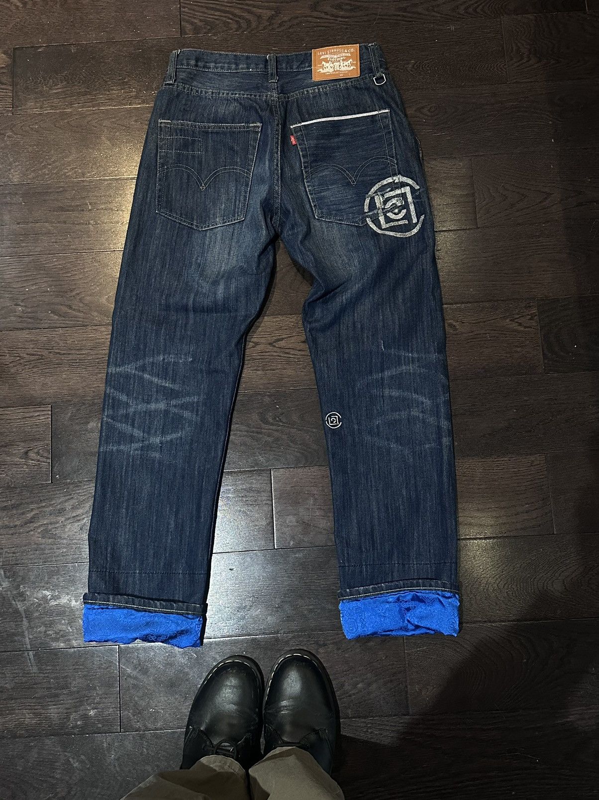 image of Kazuki Kuraishi x Levis Levi’S X Kazuki X Clot Vintage Denim in Navy, Men's (Size 30)