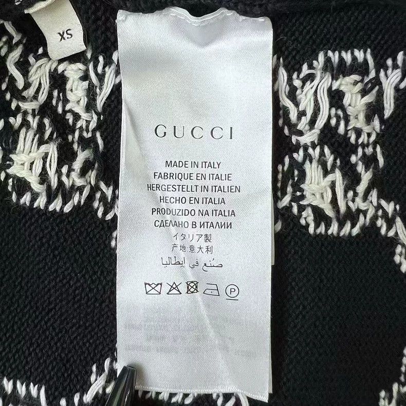 Gucci gucci double g print red blue striped cardigan Size US XS / EU 42 / 0 - 4 Thumbnail