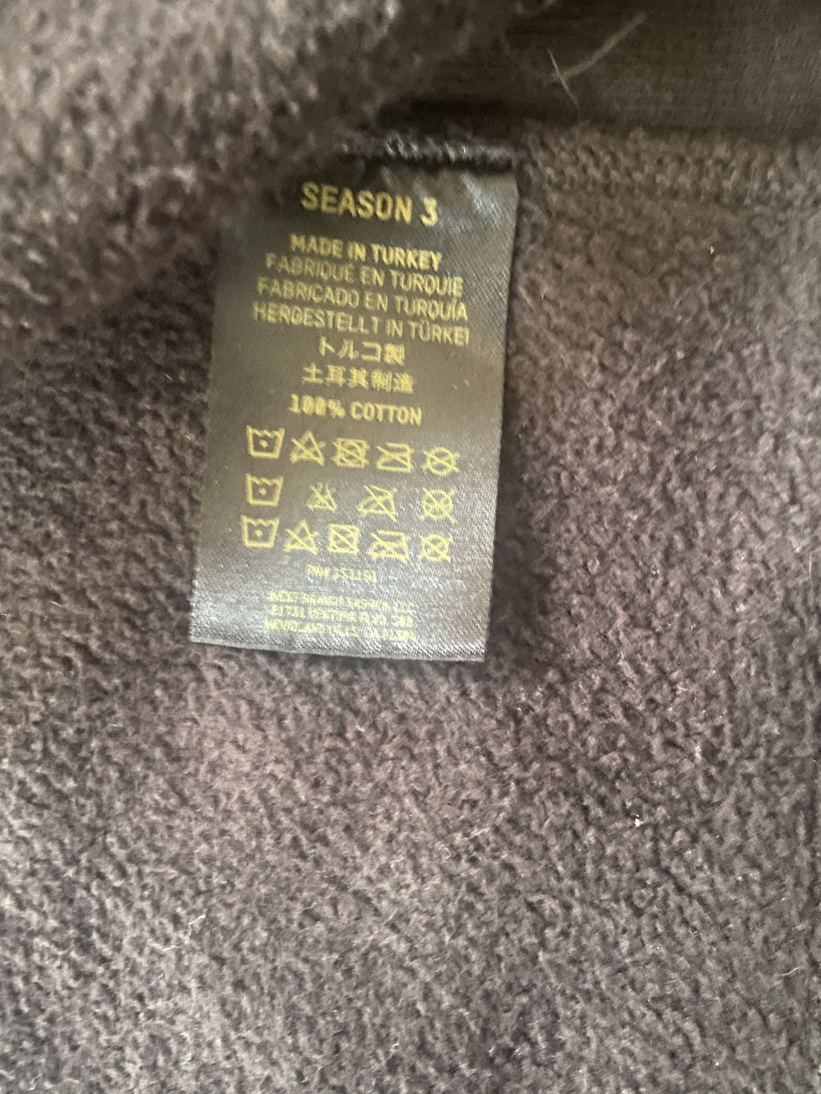 Yeezy Yeezy Season 3 Zip Up Onyx Size US M / EU 48-50 / 2 - 4 Thumbnail