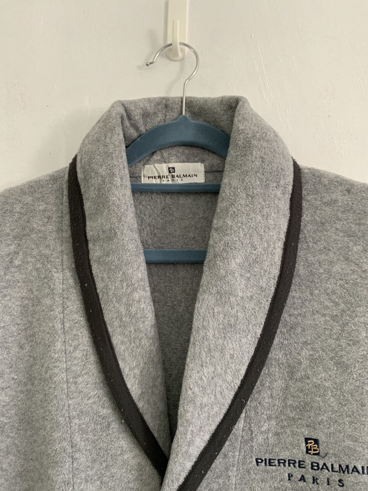 Pierre Balmain Pierre Balmain Paris Logo Bathrode Jacket Size US L / EU 52-54 / 3 - 7 Thumbnail