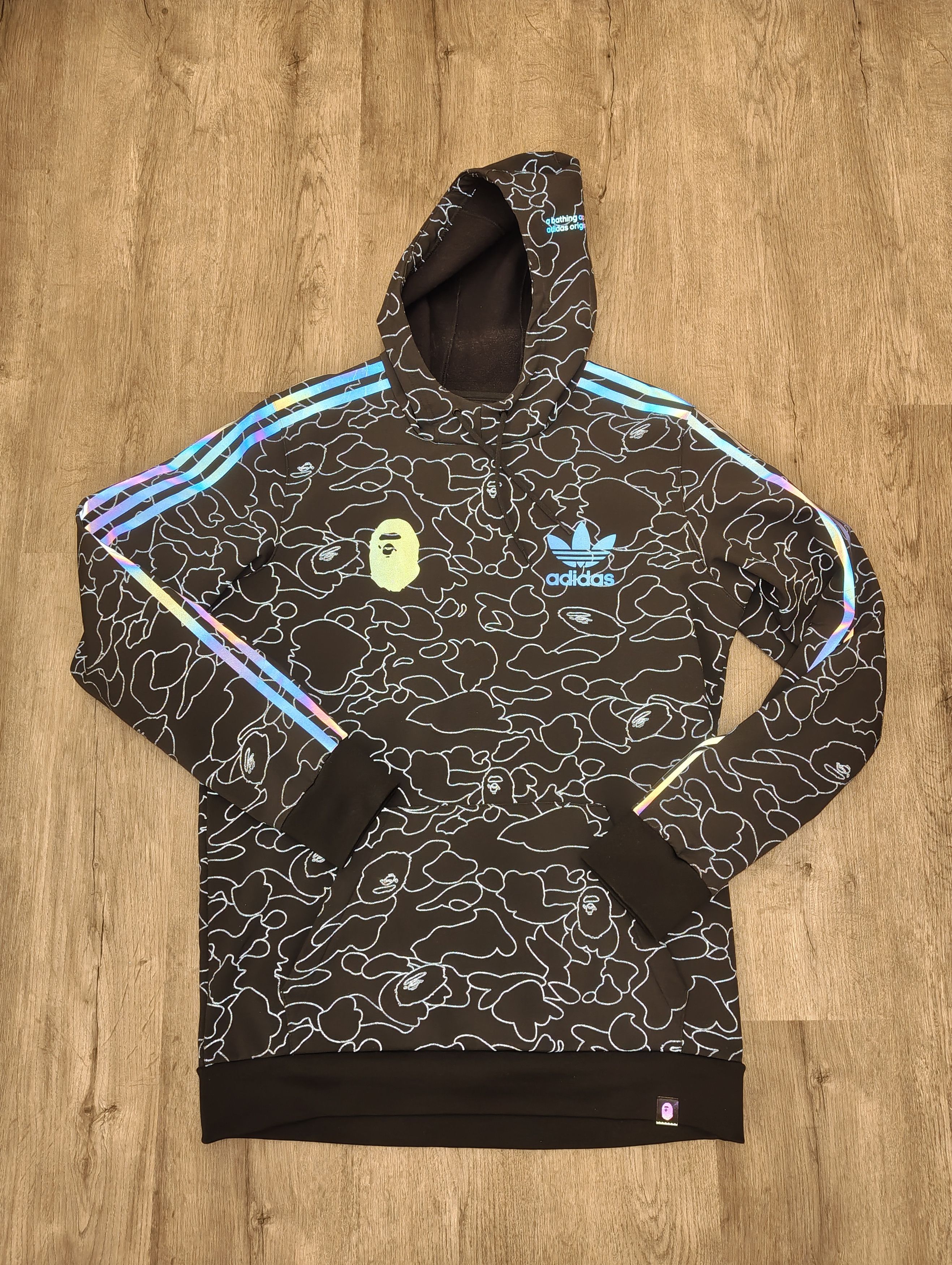 Adidas × Bape Bape x Adidas Tech Hoodie | Grailed
