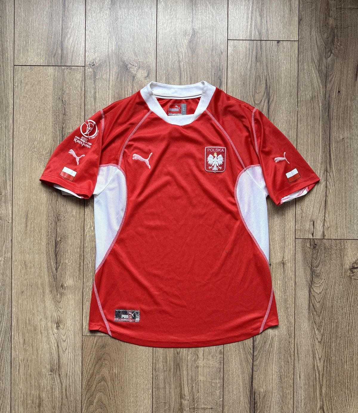 Puma Koszulka piłkarska Puma Polska 2002/04 Vintage Size US L / EU 52-54 / 3 - 1 Thumbnail