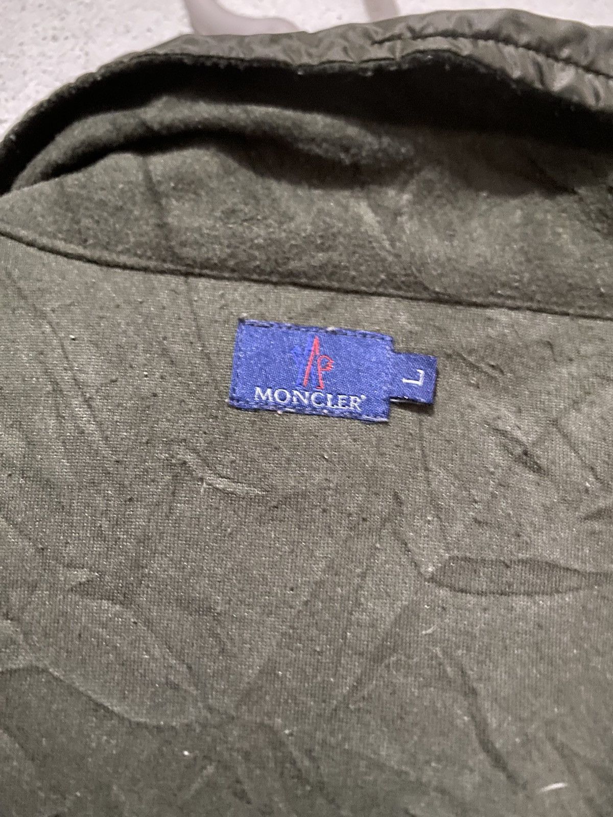 Designer × Moncler Moncler Fleece Shirt Half Zip Elbow Double Layer Size US L / EU 52-54 / 3 - 12 Thumbnail