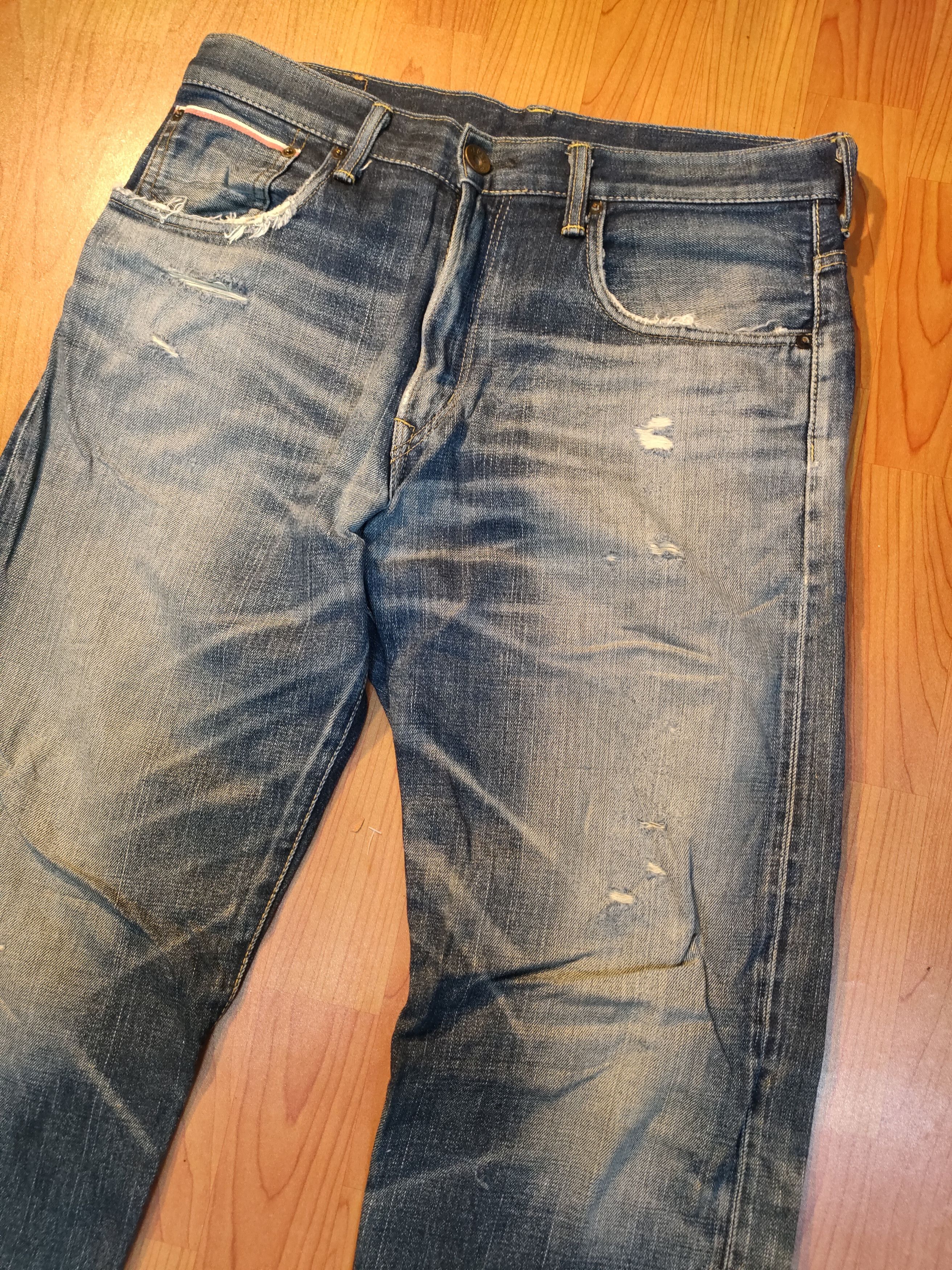 Edwin Distressed Edwin Selvedge Jeans Size US 34 / EU 50 - 10 Thumbnail