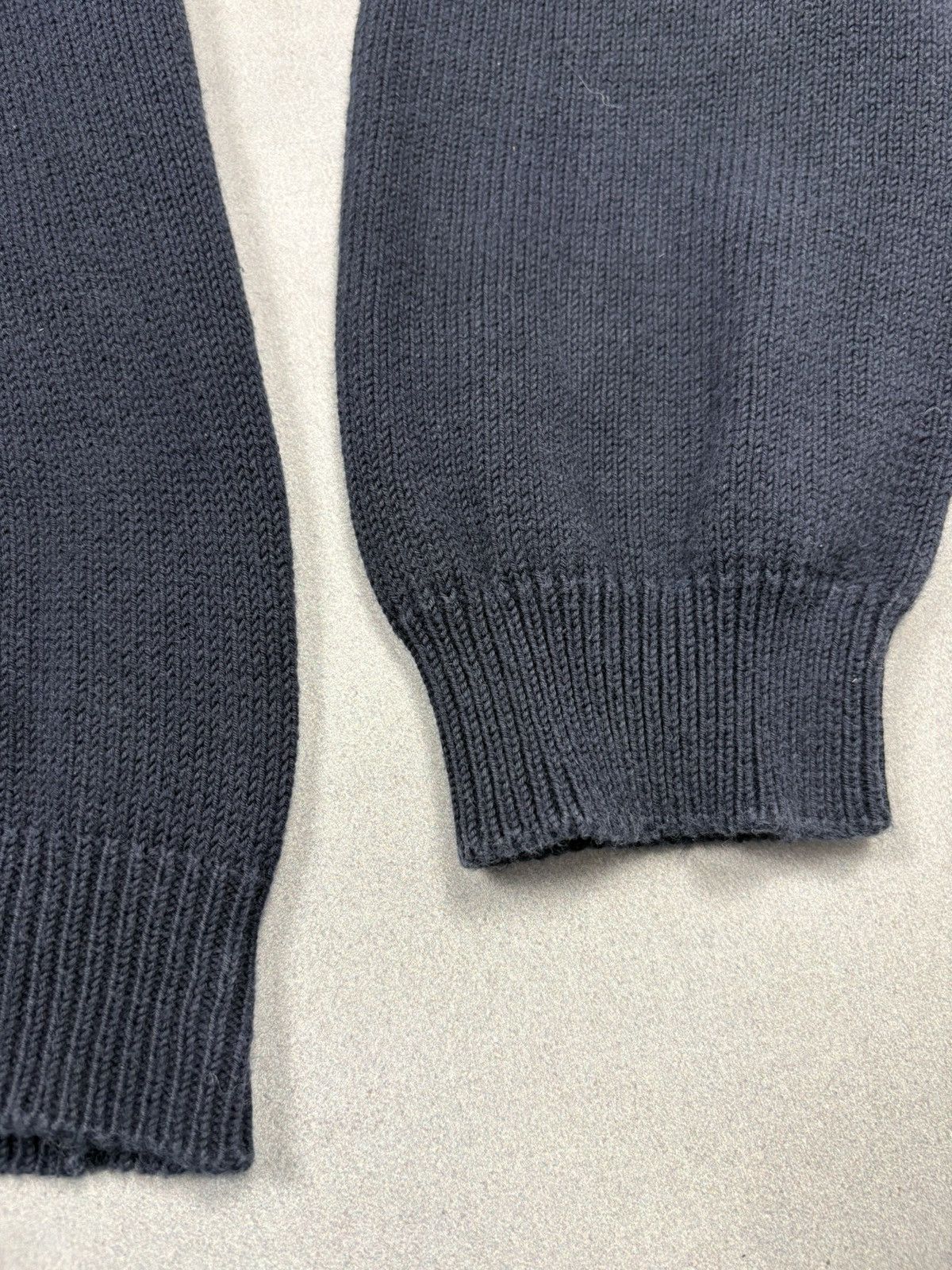 Weekend Max Mara Weekend Max Mara Knit Sweater With Swallow Motif Navy Size M Size M / US 6-8 / IT 42-44 - 8 Thumbnail