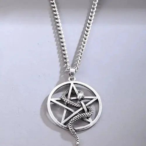 Other Snake Carve Pendant Chain Necklace Size ONE SIZE - 1 Thumbnail