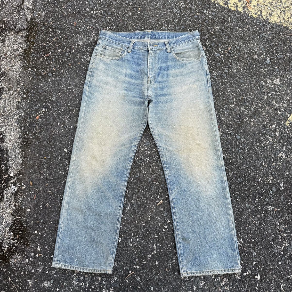 Japanese Brand Vintage Japanese Brand Rusty Faded Denim Jean Pants Size US 35 - 1 Thumbnail