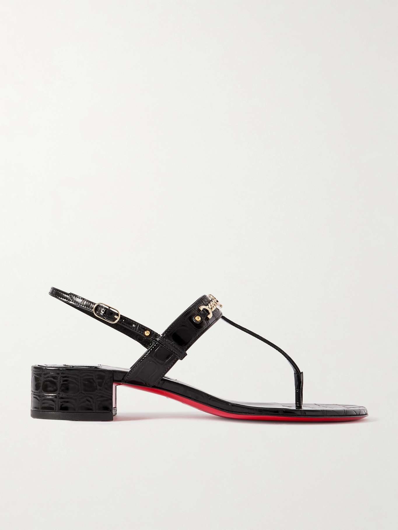 Christian Louboutin o1s1wg110925 Flats in Black Size US 11.5 / IT 41.5 - 1 Thumbnail