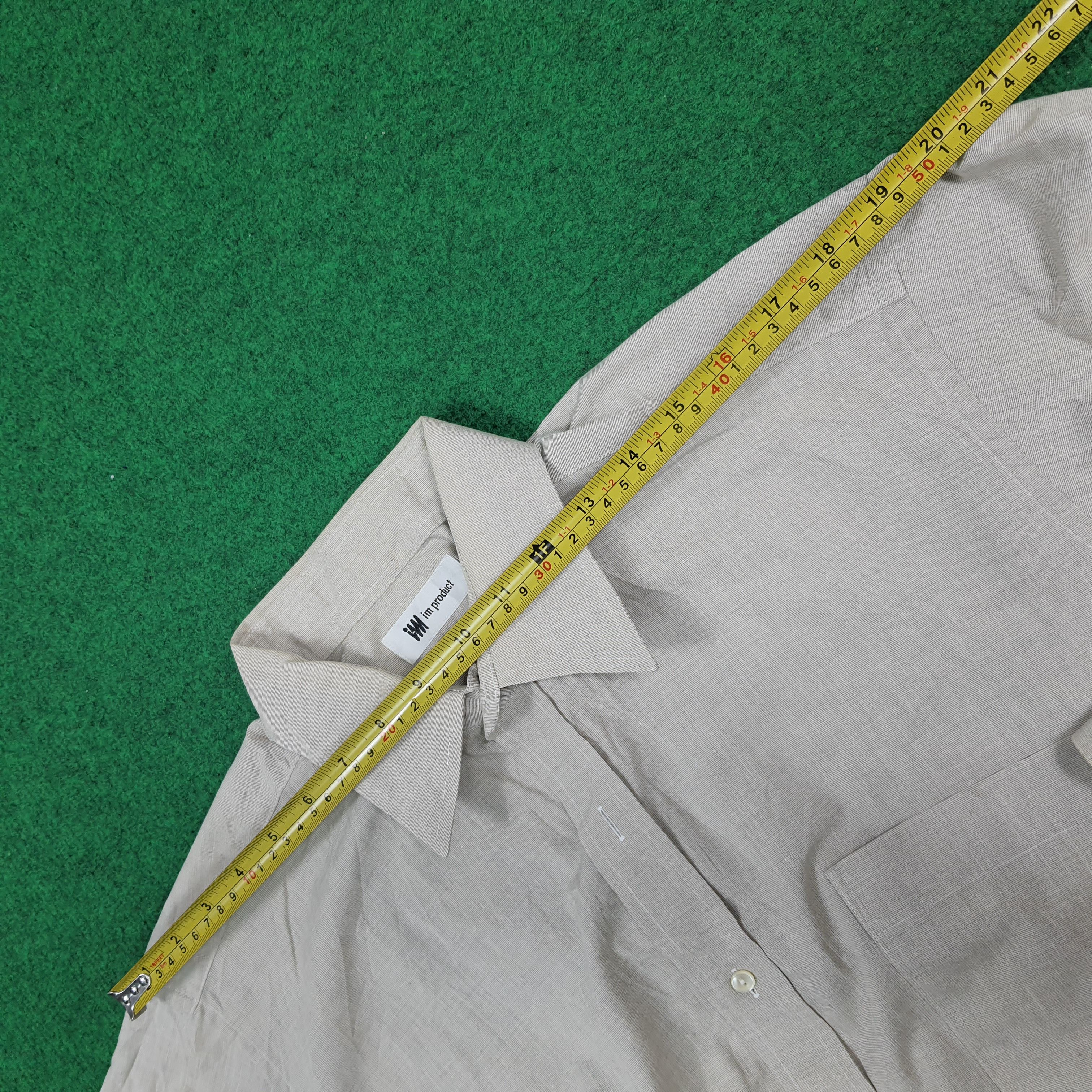 Issey Miyake Vintage Im Product by Issey Miyake Plain Shirt C294N74 Size US L / EU 52-54 / 3 - 12 Thumbnail