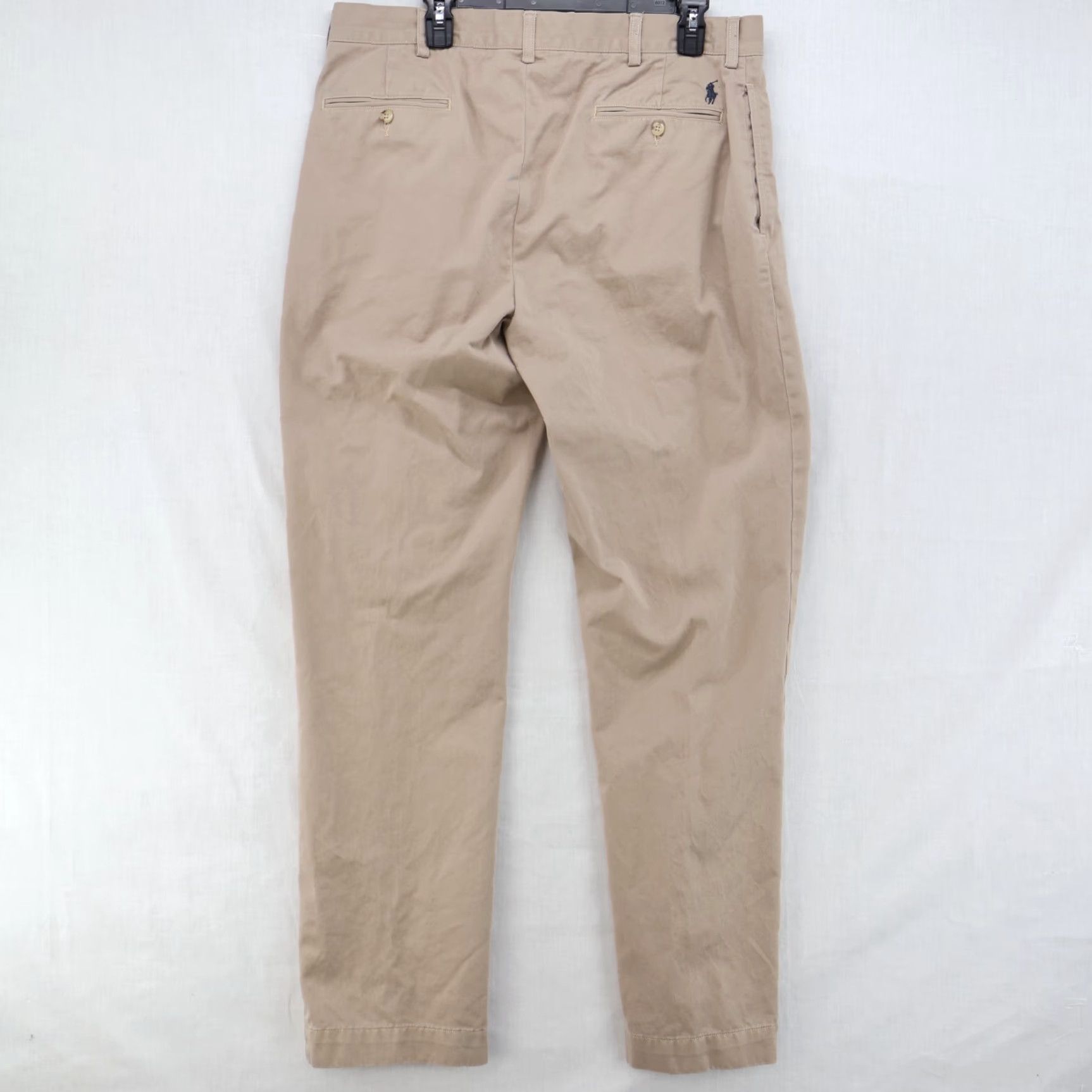Ralph Lauren VTG Polo Ralph Lauren Ethan Pants Mens 36x33 Khaki Classic Fit Chino Office Wear Size US M / EU 48-50 / 2 - 5 Thumbnail