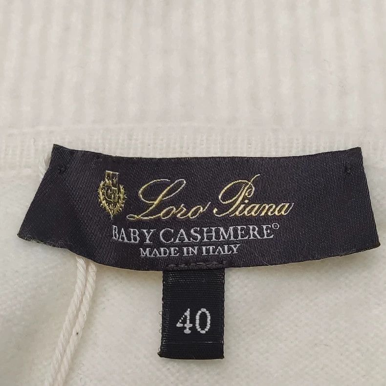 Loro Piana LORO PIANA Lady's cashmere sweater Size S / US 4 / IT 40 - 7 Thumbnail