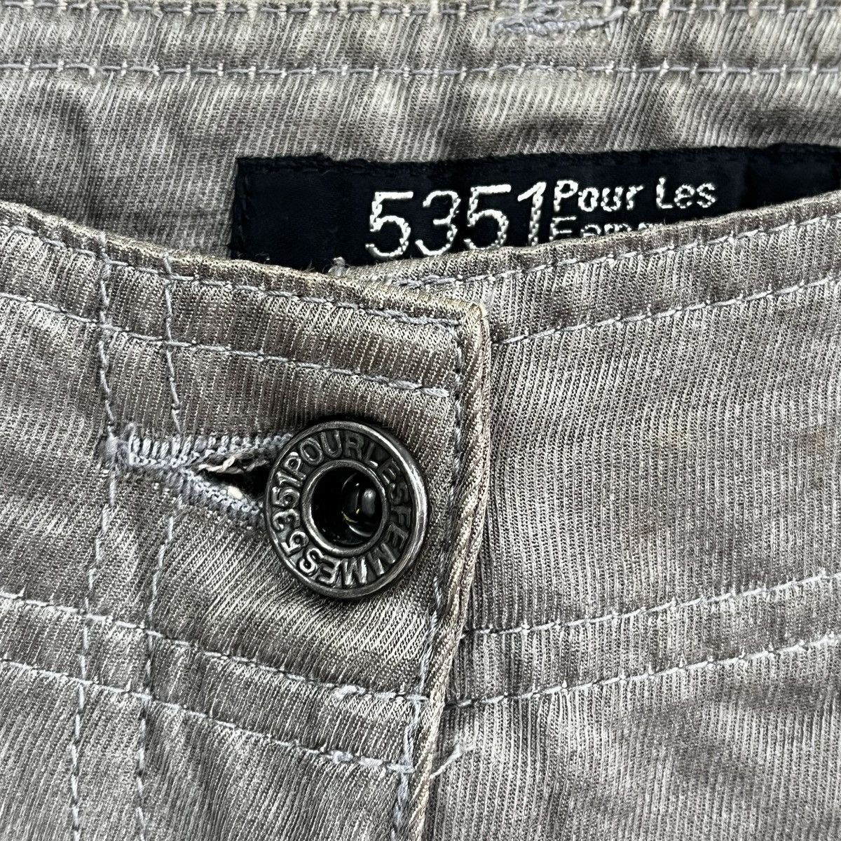 5351 POUR LES HOMMES Flared 5351 Pour Les Femmes Boot Cut Pants Size US 29 - 10 Thumbnail