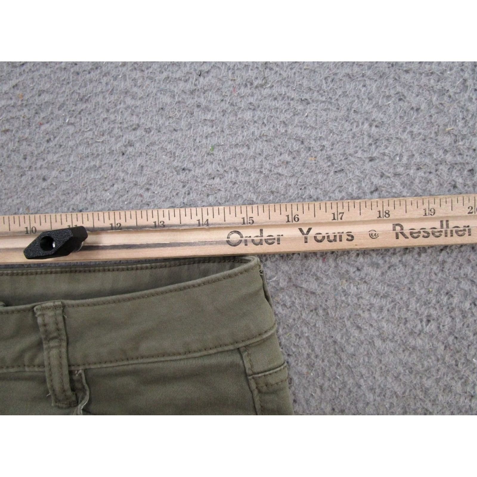 Vintage Maurices M Jeans Green Denim Jegging Stretch High Rise Short Size M Women's Jeans Short Green Jegging Maurices M Jeans Women Size 32" / US 10 / IT 46 - 6 Thumbnail