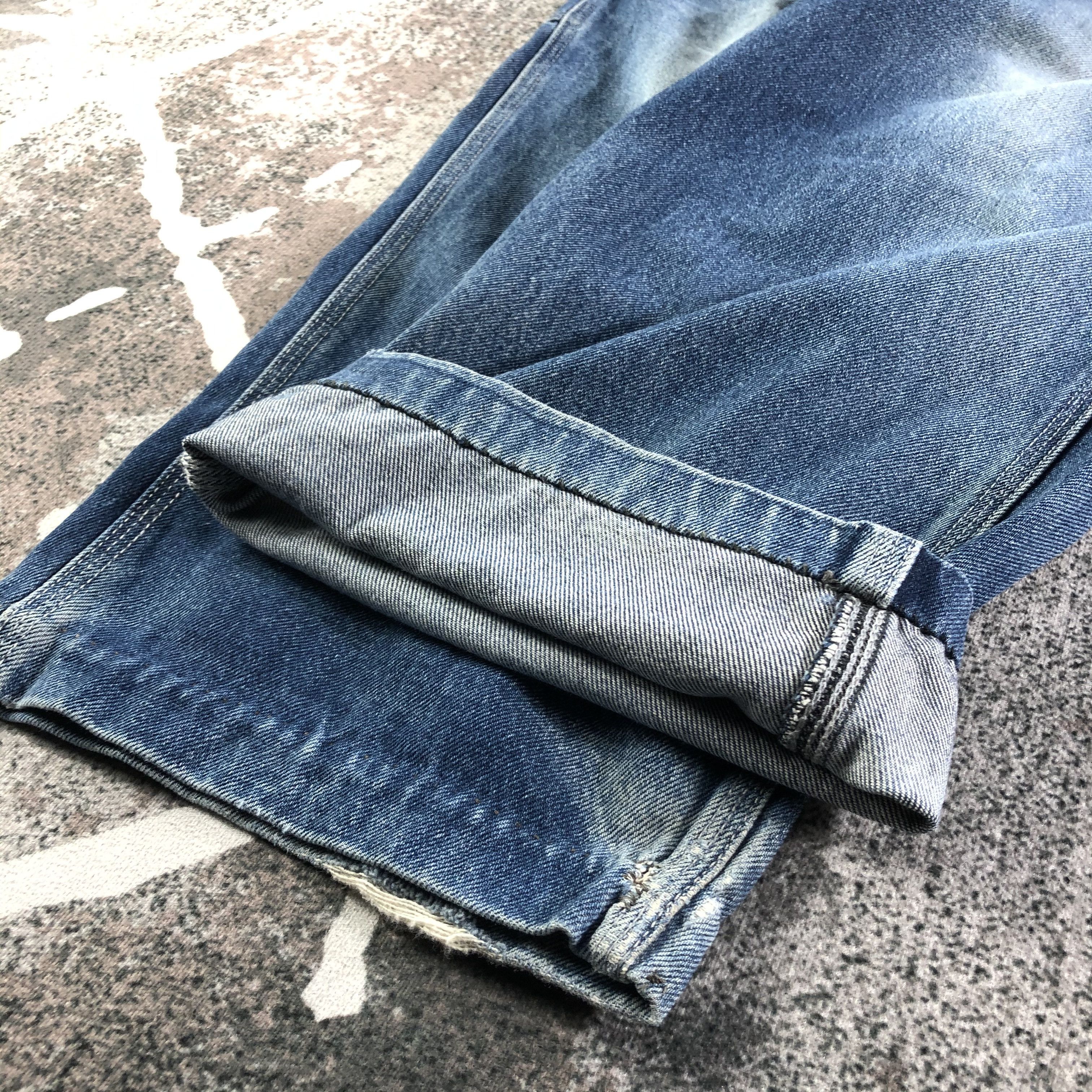 Schott Vintage Schott NYC Baggy Jeans Denim Size US 34 / EU 50 - 8 Thumbnail