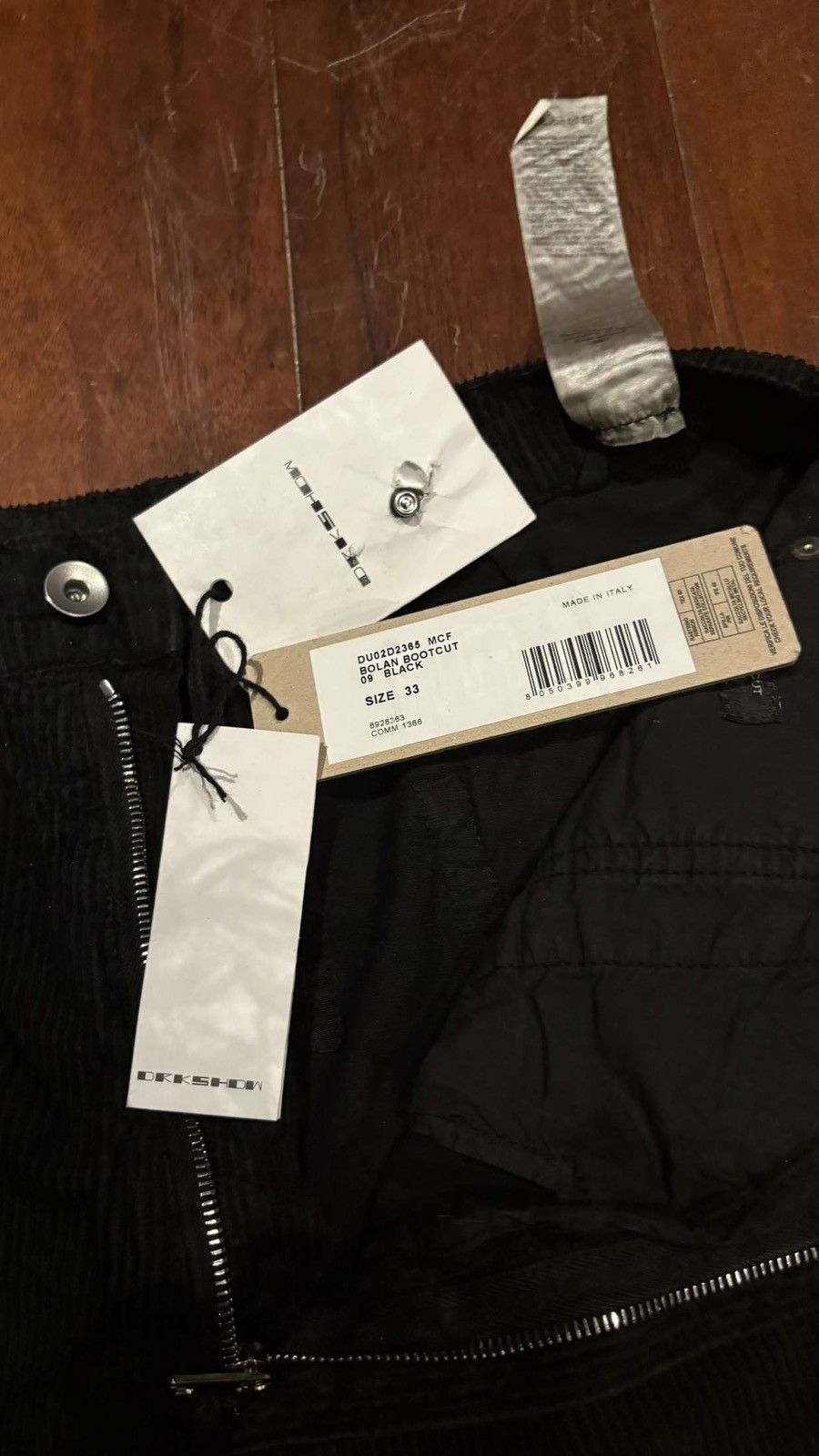 Rick Owens Rick Owens Bolan Bootcuts Size US 33 - 7 Thumbnail