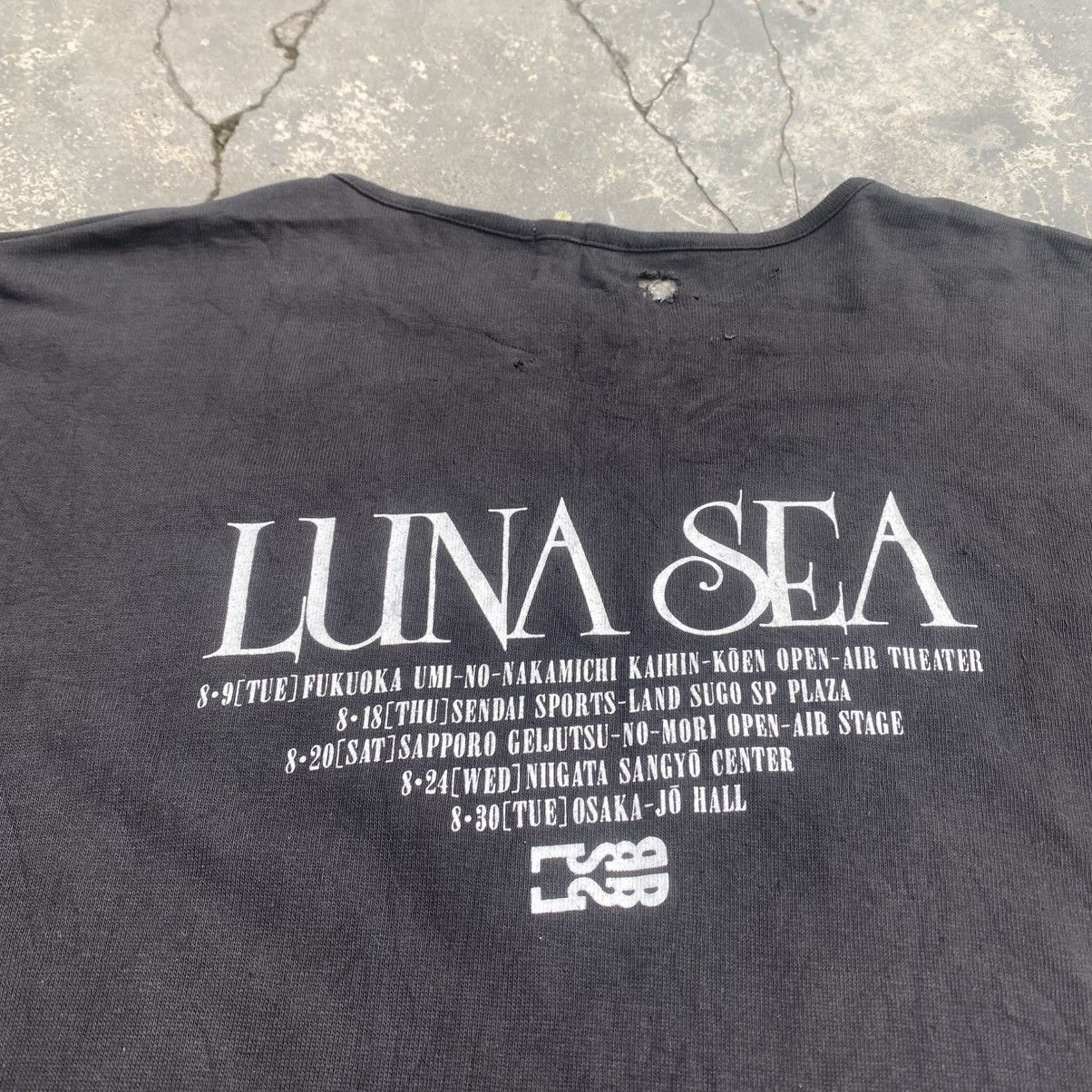 Band Tees 1994 LUNA SEA Tour tee Size US M / EU 48-50 / 2 - 3 Thumbnail