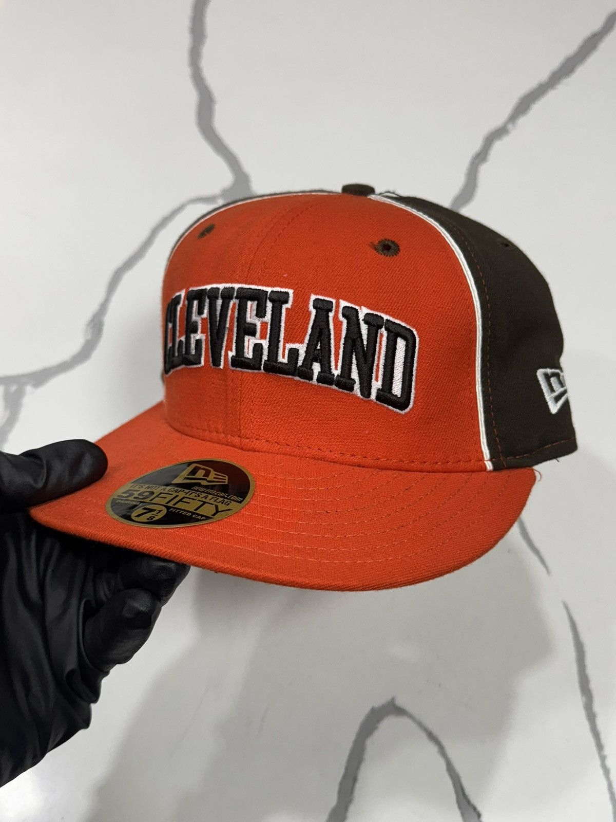 New Era Vintage New Era Cleveland Browns Fitted Cap Size ONE SIZE - 2 Thumbnail