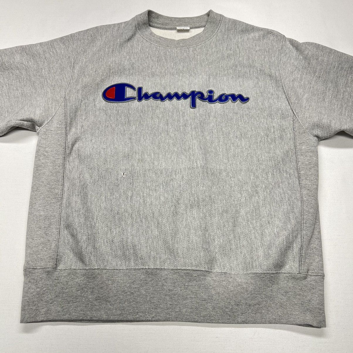 Champion Champion Reverse Weave Sweatshirt Grey Crewneck Sweater Y2K Size US M / EU 48-50 / 2 - 2 Thumbnail