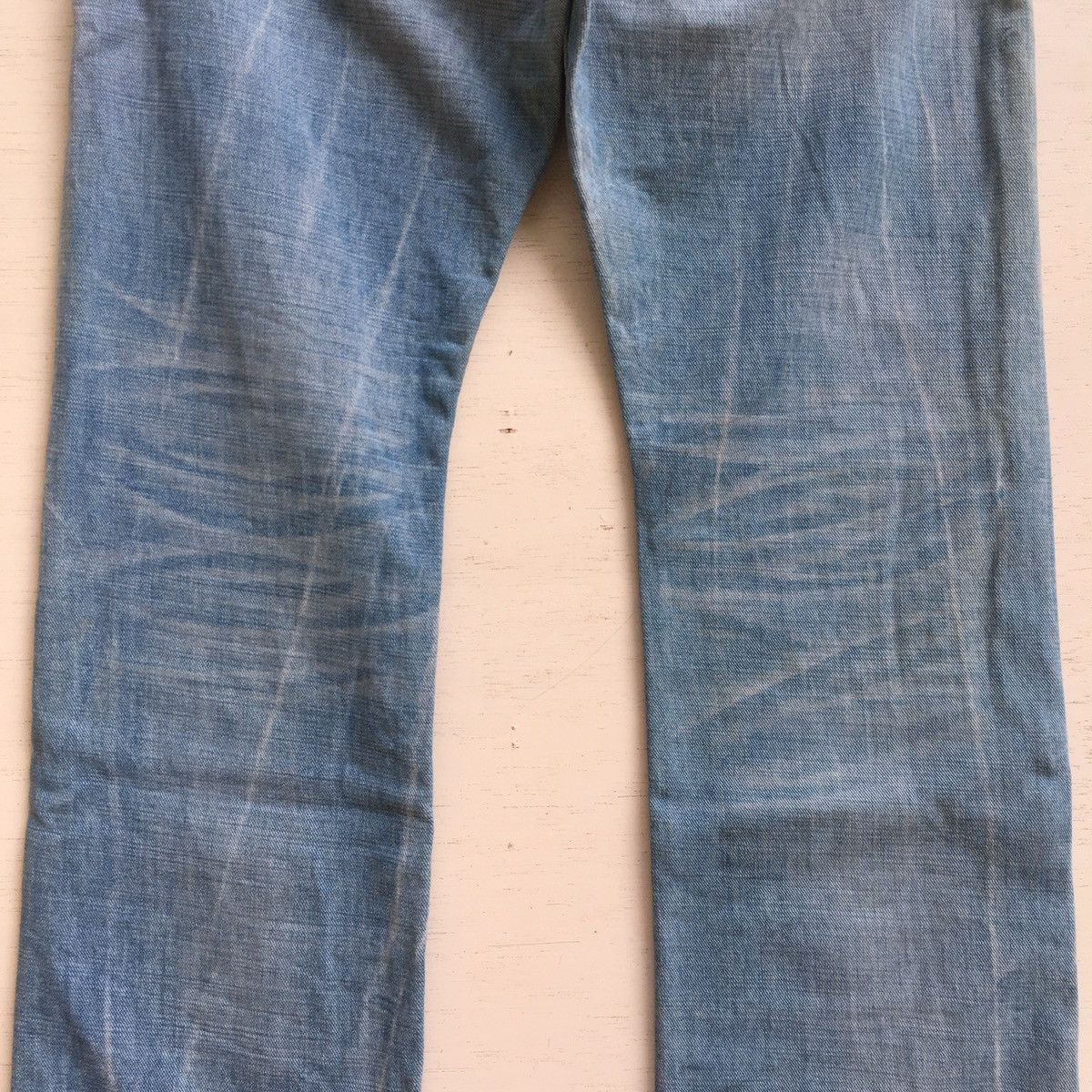 Japanese Brand × Vintage Vintage Back Number Paint Splash Jeans Size US 31 - 19 Thumbnail