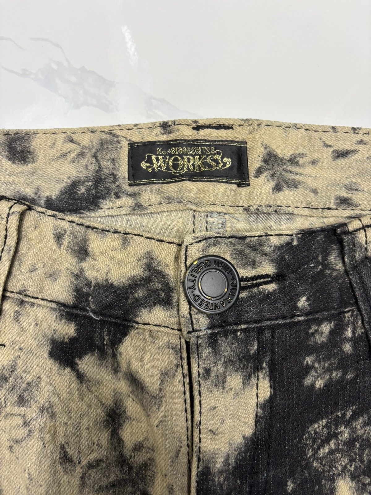 Kapital 🔥 Amiri Style Bleach Wash Distressed Flare Jeans Size US 32 / EU 48 - 9 Thumbnail