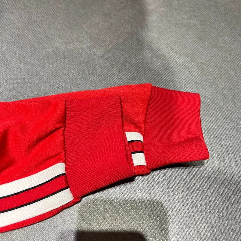 Givenchy Givenchy Black and Red Color Block Logo School Jacket Size US S / EU 44-46 / 1 - 5 Thumbnail