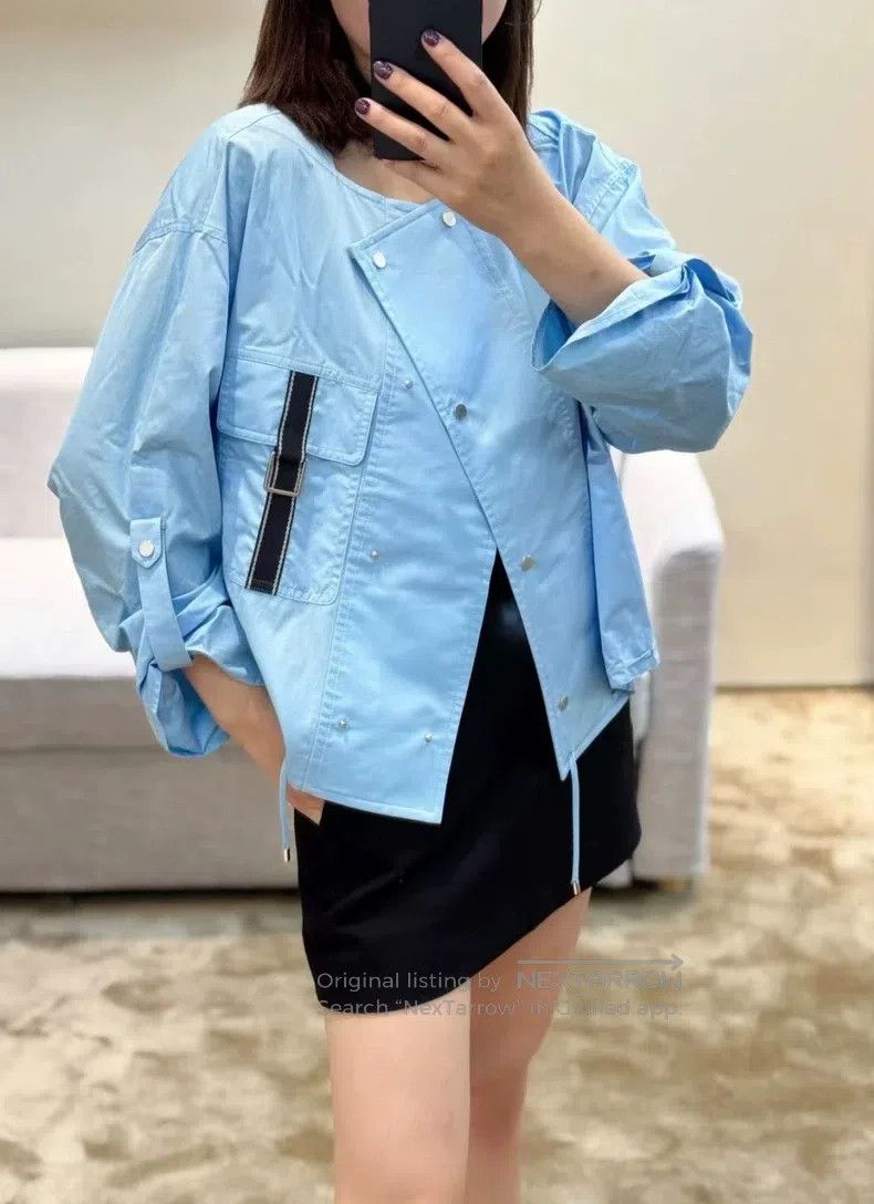 Hermes Hermes Exclusive Design Blue Top Size XS / US 0-2 / IT 36-38 - 1 Thumbnail