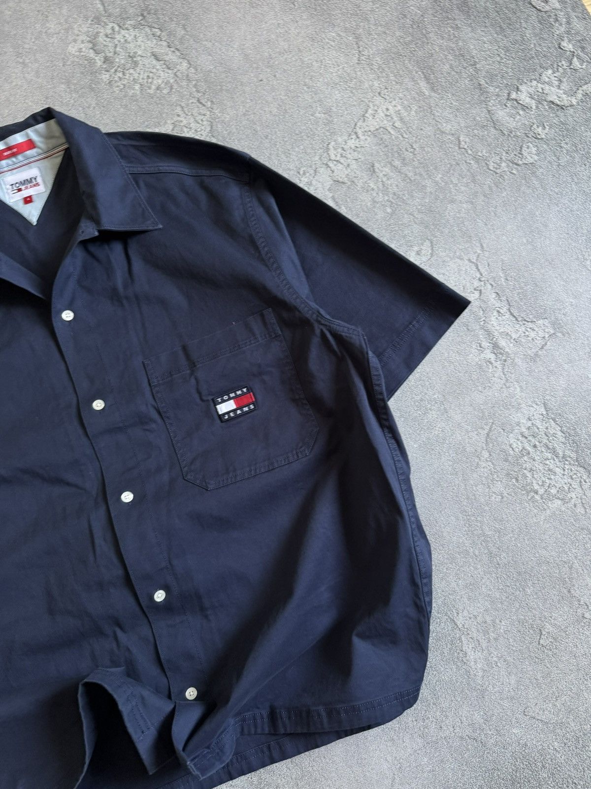 Tommy Hilfiger Tommy Hilfiger Skate shirt button up short sleeve overshirts Size US L / EU 52-54 / 3 - 4 Thumbnail