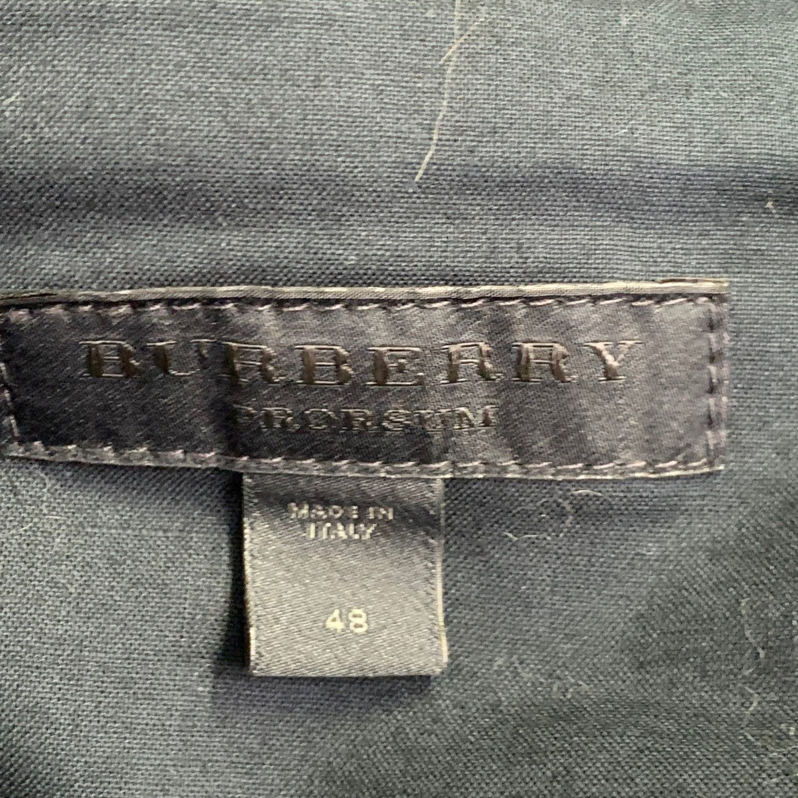 Burberry Prorsum BURBERRY PRORSUM Size 40 Navy Wool Notch Lapel Tuxedo Size 40R - 13 Thumbnail