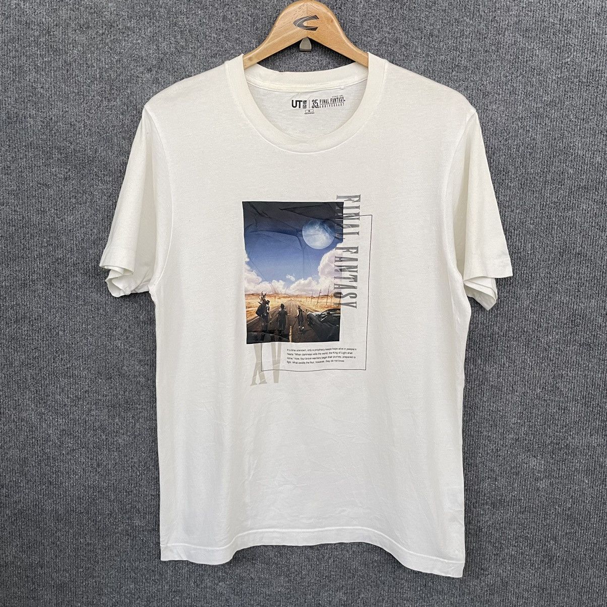 Playstation × Vintage Final Fantasy 35th Anniversary Video Games T Shirt Size US M / EU 48-50 / 2 - 1 Thumbnail