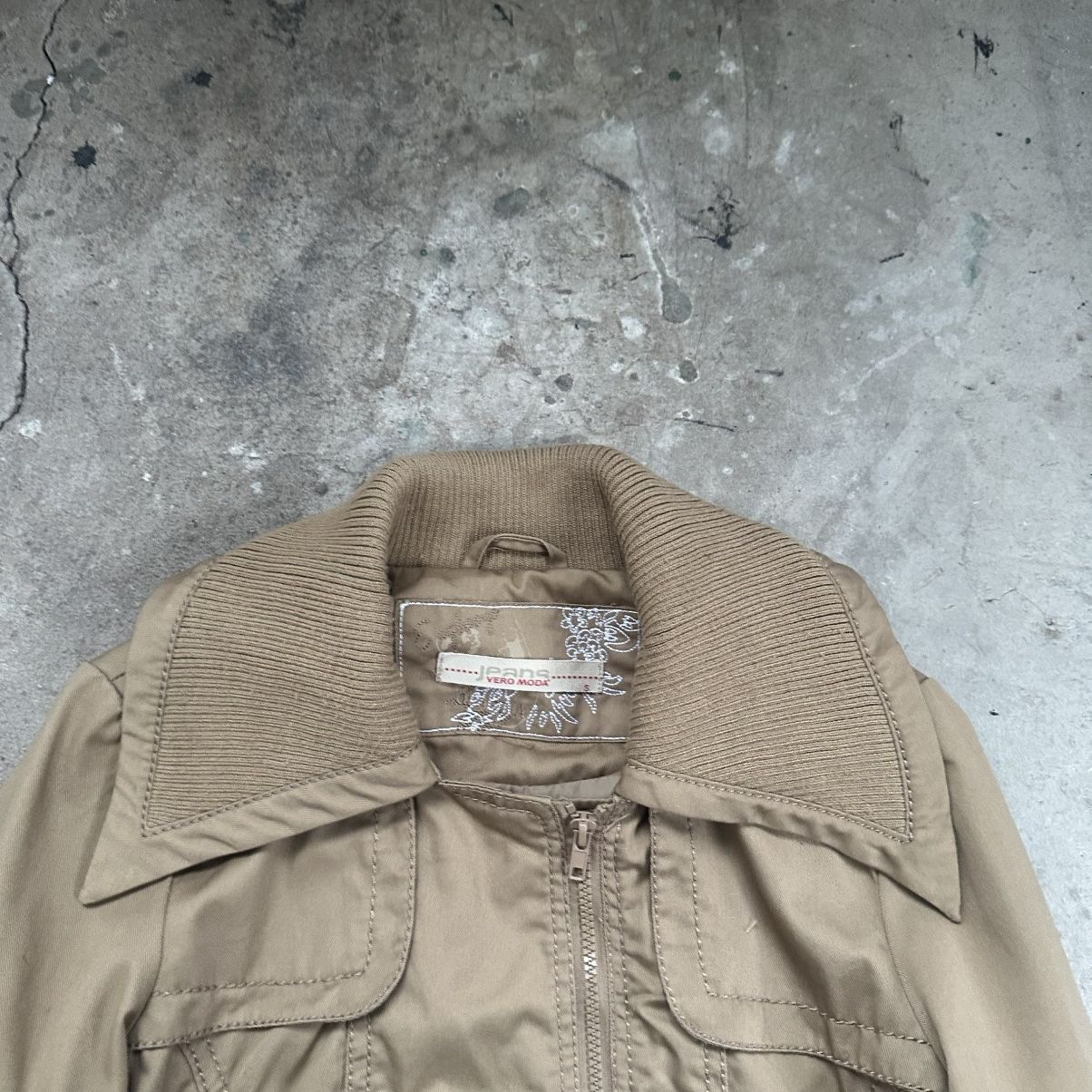 Hysteric Glamour Vintage Vera moda Japanese Crop Brown Cotton Jacket Size S / US 4 / IT 40 - 3 Thumbnail