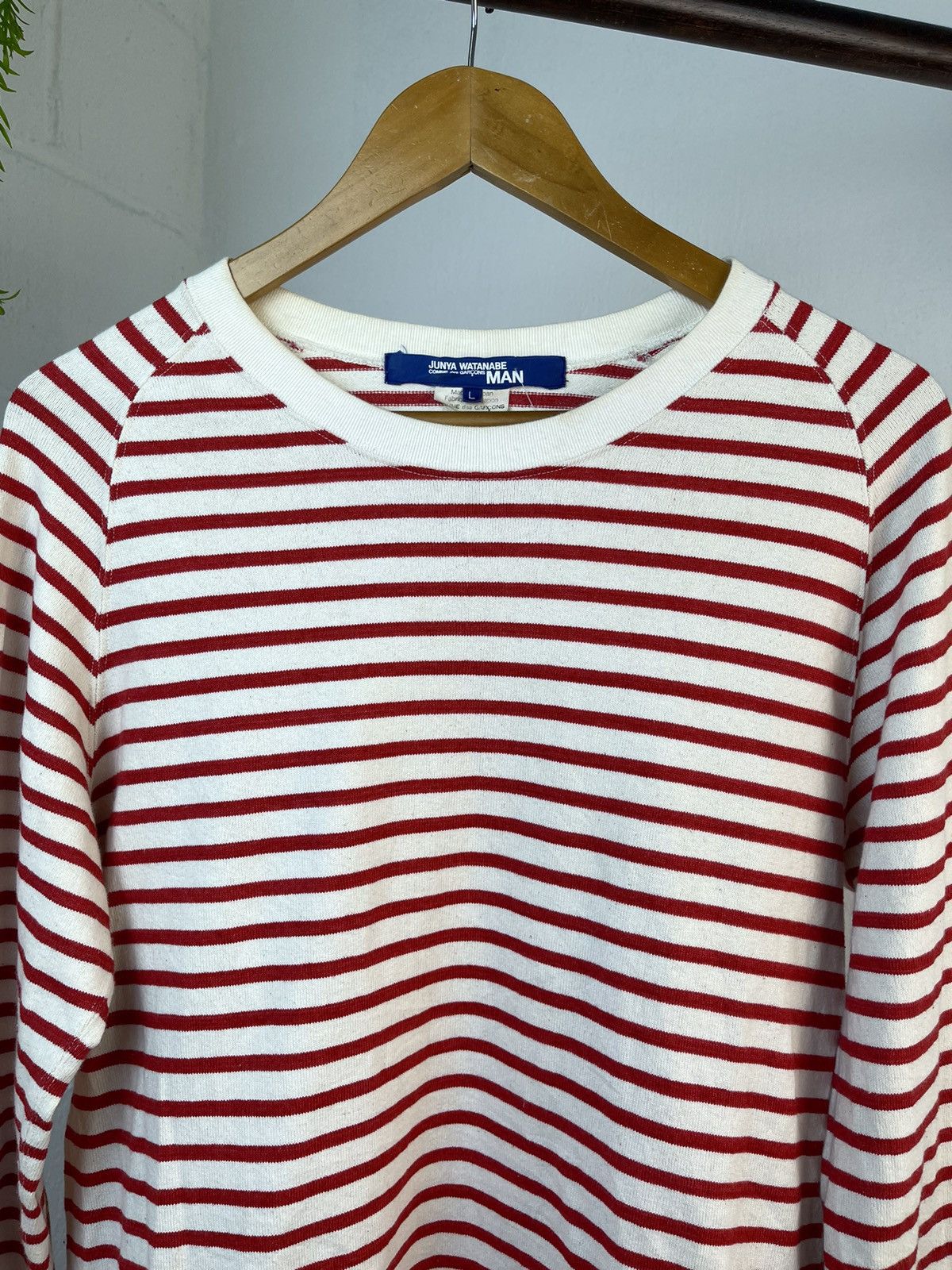 AD2013 Junya Watanabe Man Stripe Long Sleeve