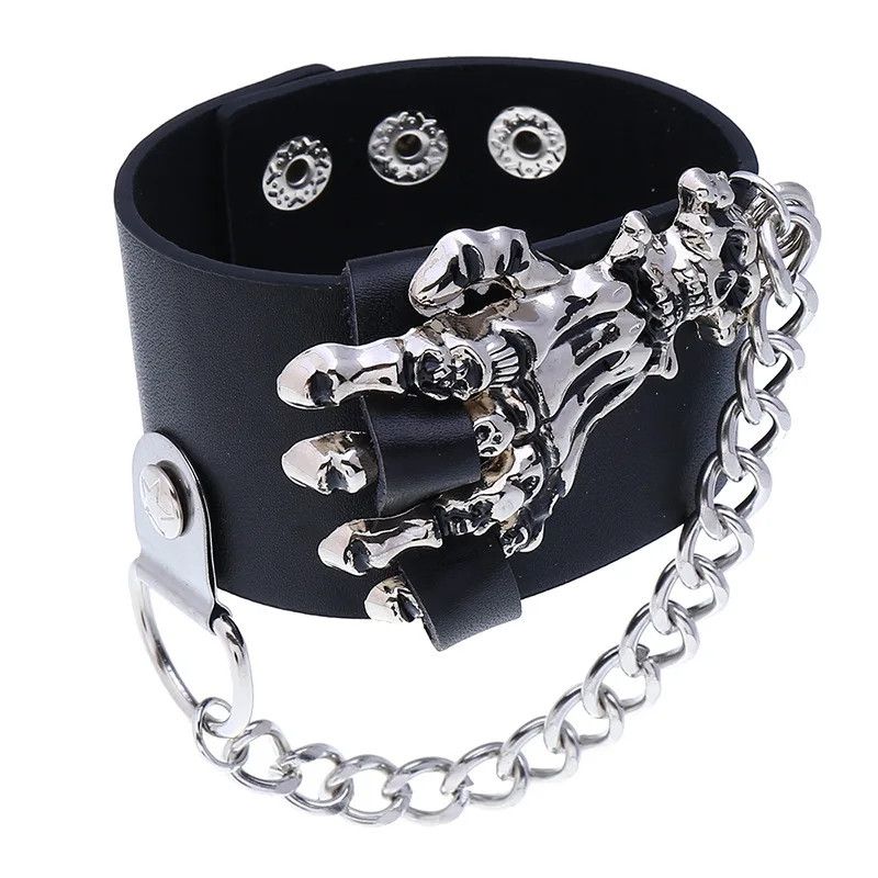 Japanese Brand Metal punk chain Bracelet Size ONE SIZE - 4 Thumbnail