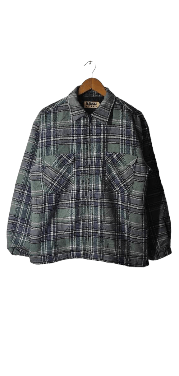 Kansai Yamamoto KANSAI JEANS KANSAI YAMAMOTO JAPAN UNISEX JACKET Size US L / EU 52-54 / 3 - 1 Thumbnail