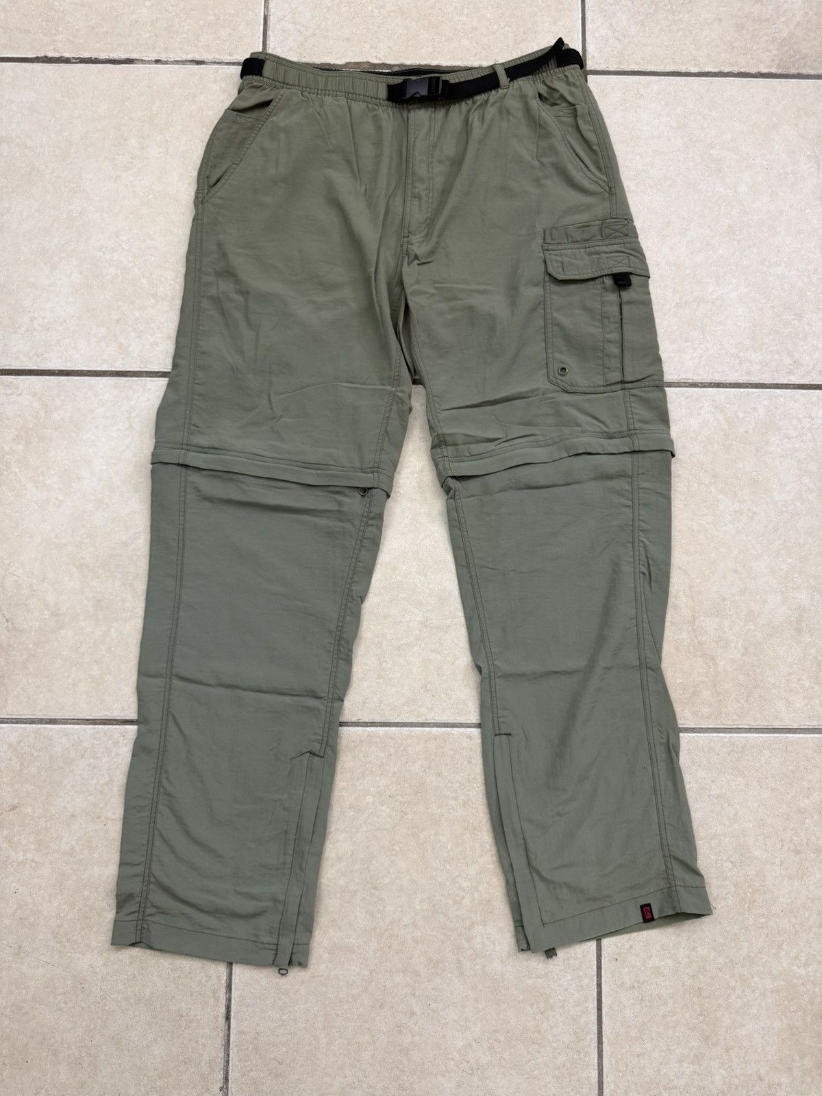 Japanese Brand Alpine Design Convertible Cargo Hiking Pants Men’s Large Size US 34 / EU 50 - 1 Thumbnail