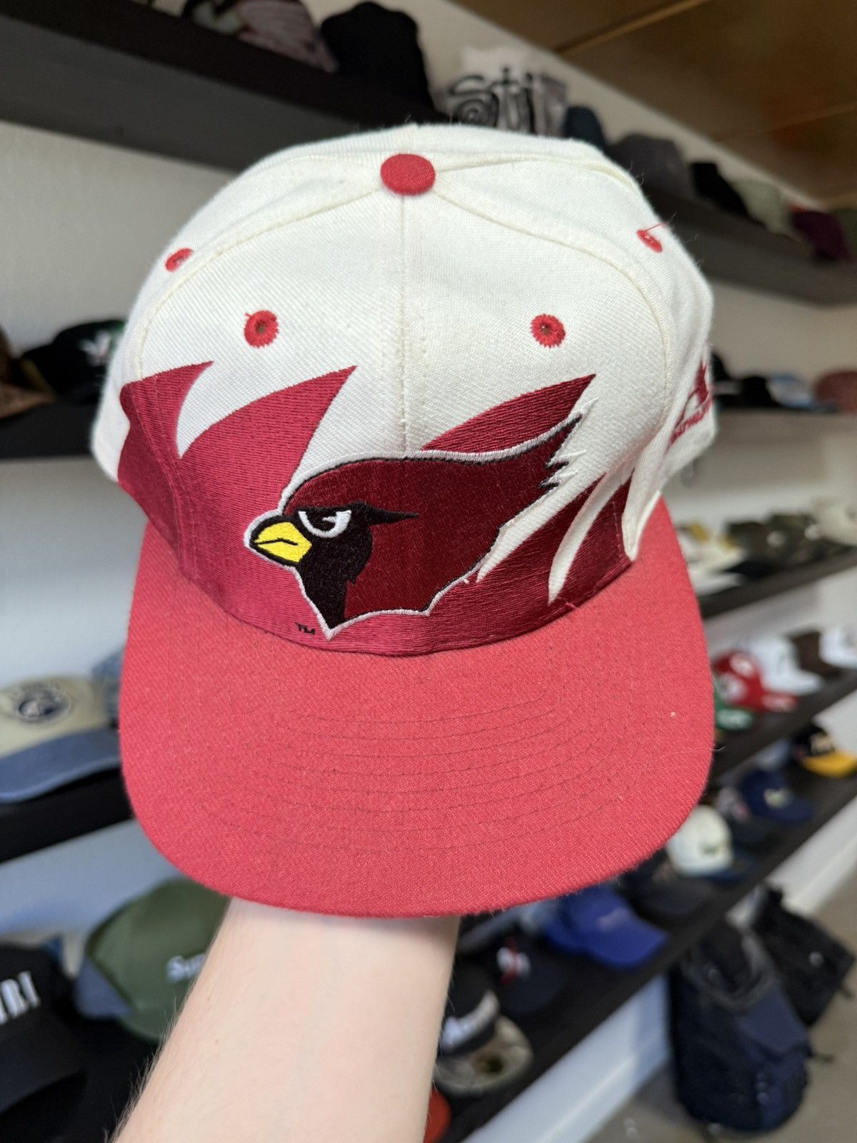 Pro Line Vintage Arizona Cardinals Hat Size ONE SIZE - 3 Thumbnail