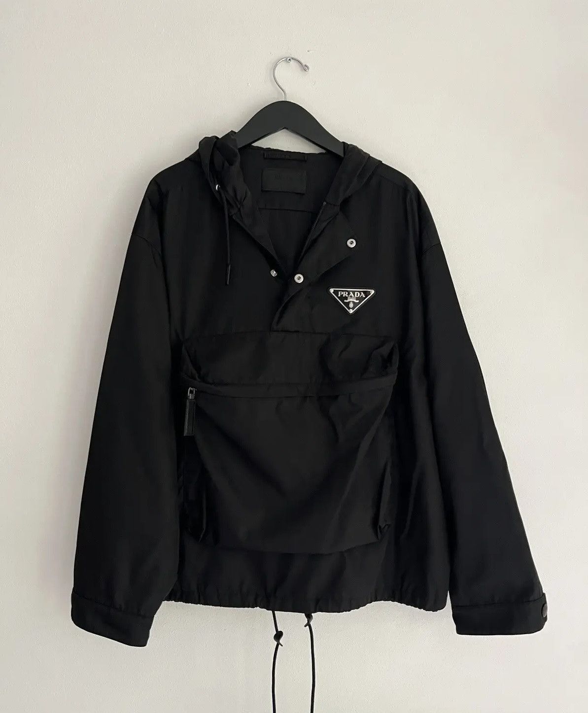 Prada Nylon Pull-Over Anorak