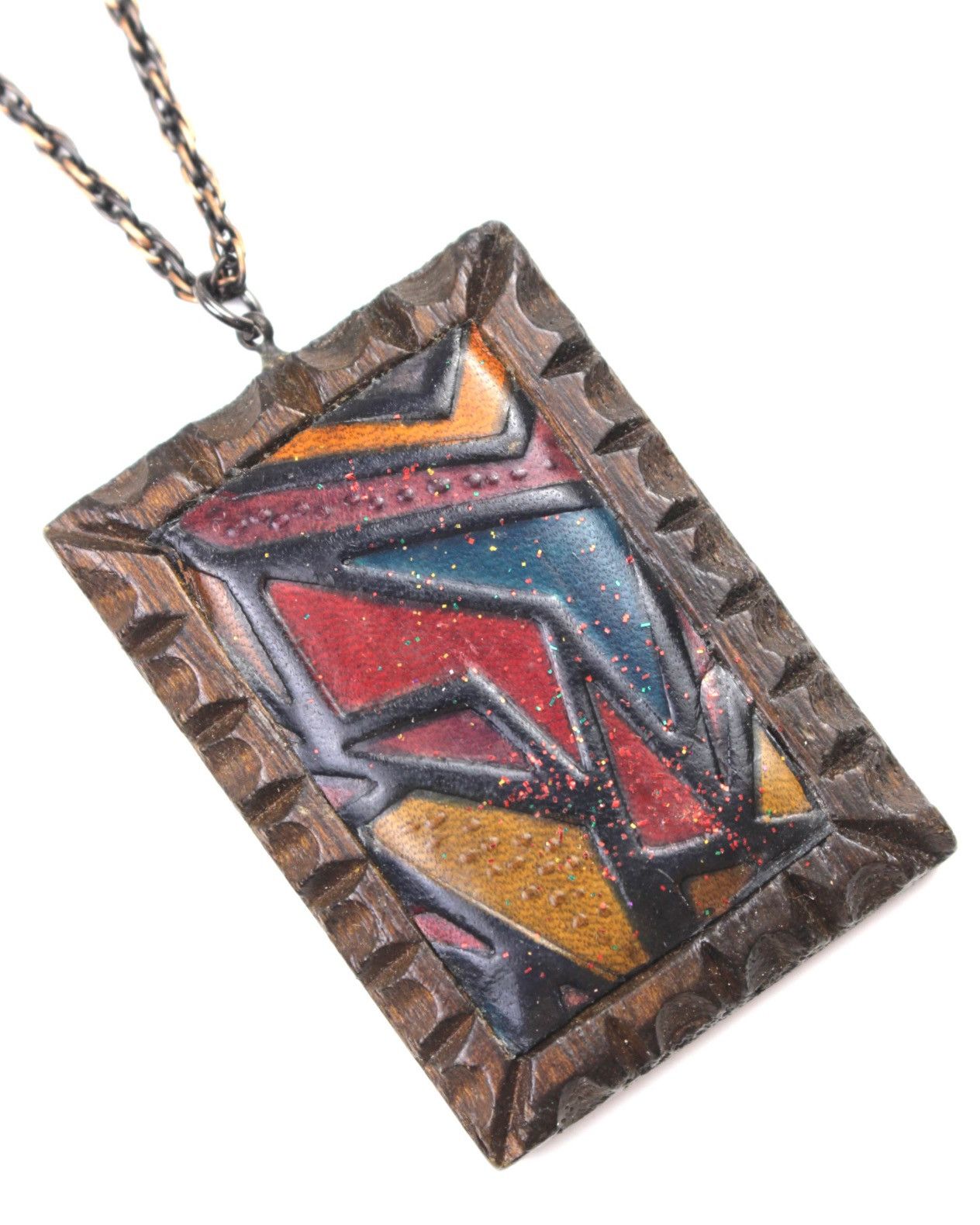 Hysteric Glamour 1990S JAPANESE MADE ABSTRACT WOOD ART NECKLACE Size ONE SIZE - 4 Thumbnail