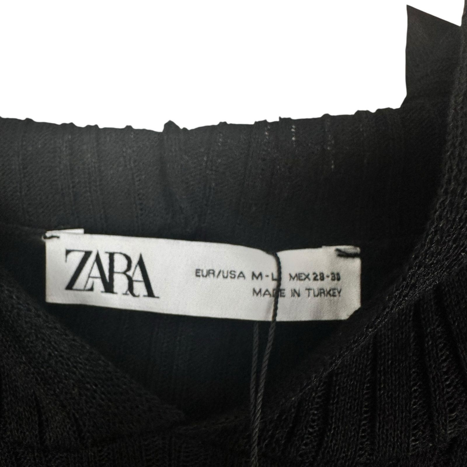 Zara NWT Zara Hooded Sleeveless Sheer Black Side Slit Dress M-L Size L / US 10 / IT 46 - 3 Thumbnail