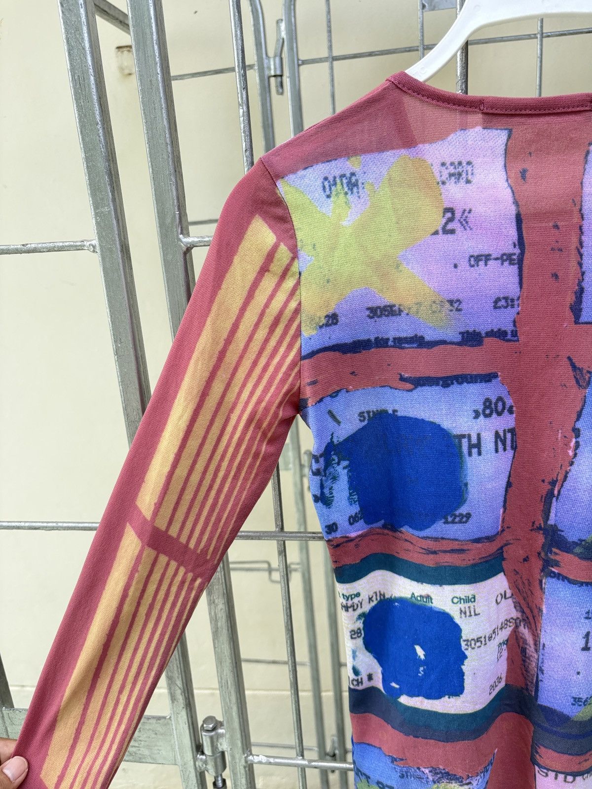 Cop Copine Cop Copine "Metro / London Underground" print mesh top Size M / US 6-8 / IT 42-44 - 10 Thumbnail