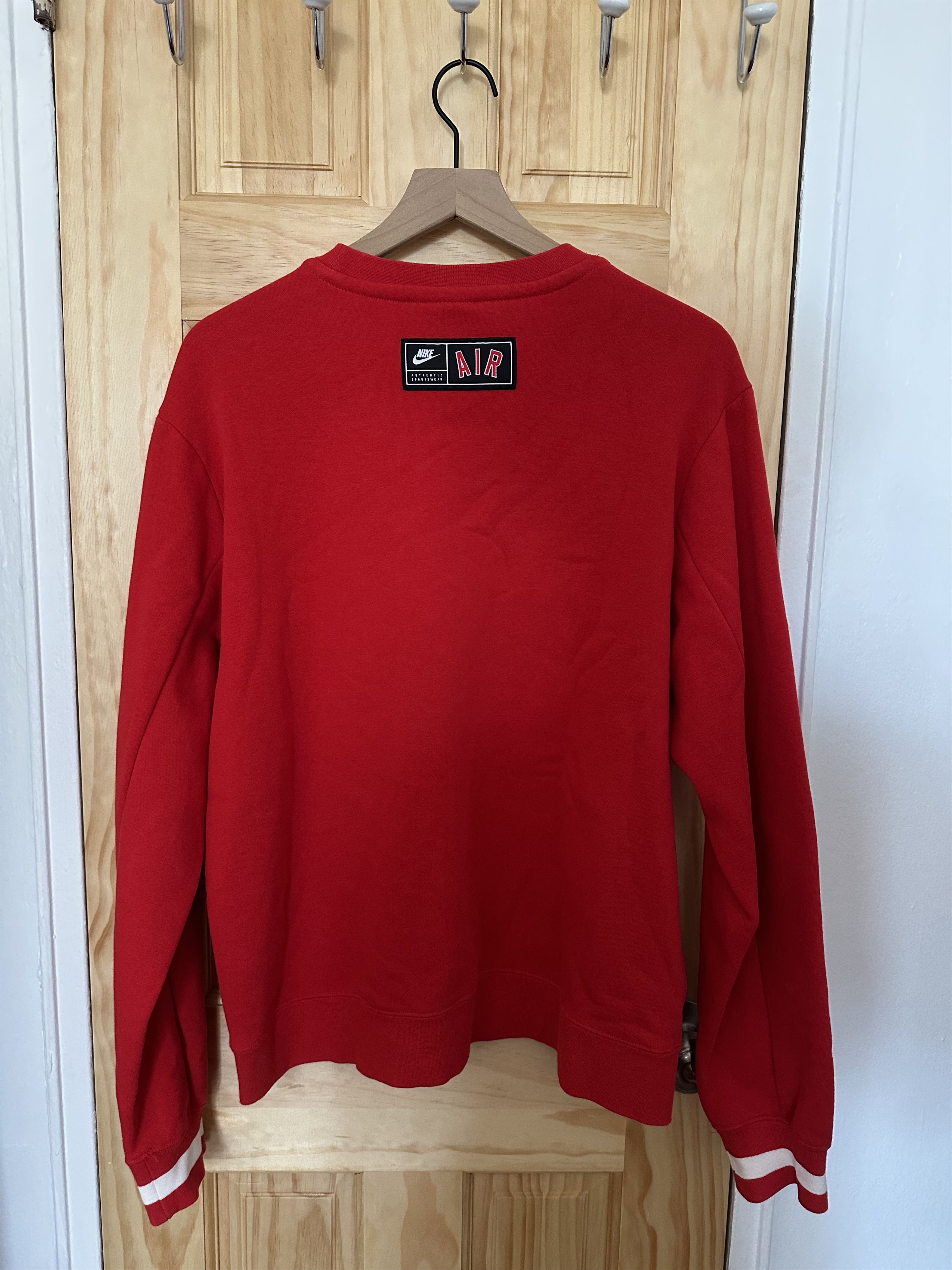 Nike Nike Air NSW Sweatshirt University Red Size US M / EU 48-50 / 2 - 2 Thumbnail