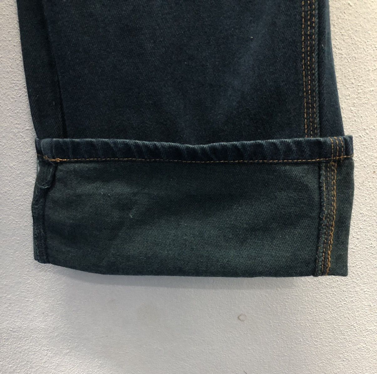 Japanese Brand Vintage Back & Forth Jeans Overalls Size US 37 - 13 Thumbnail